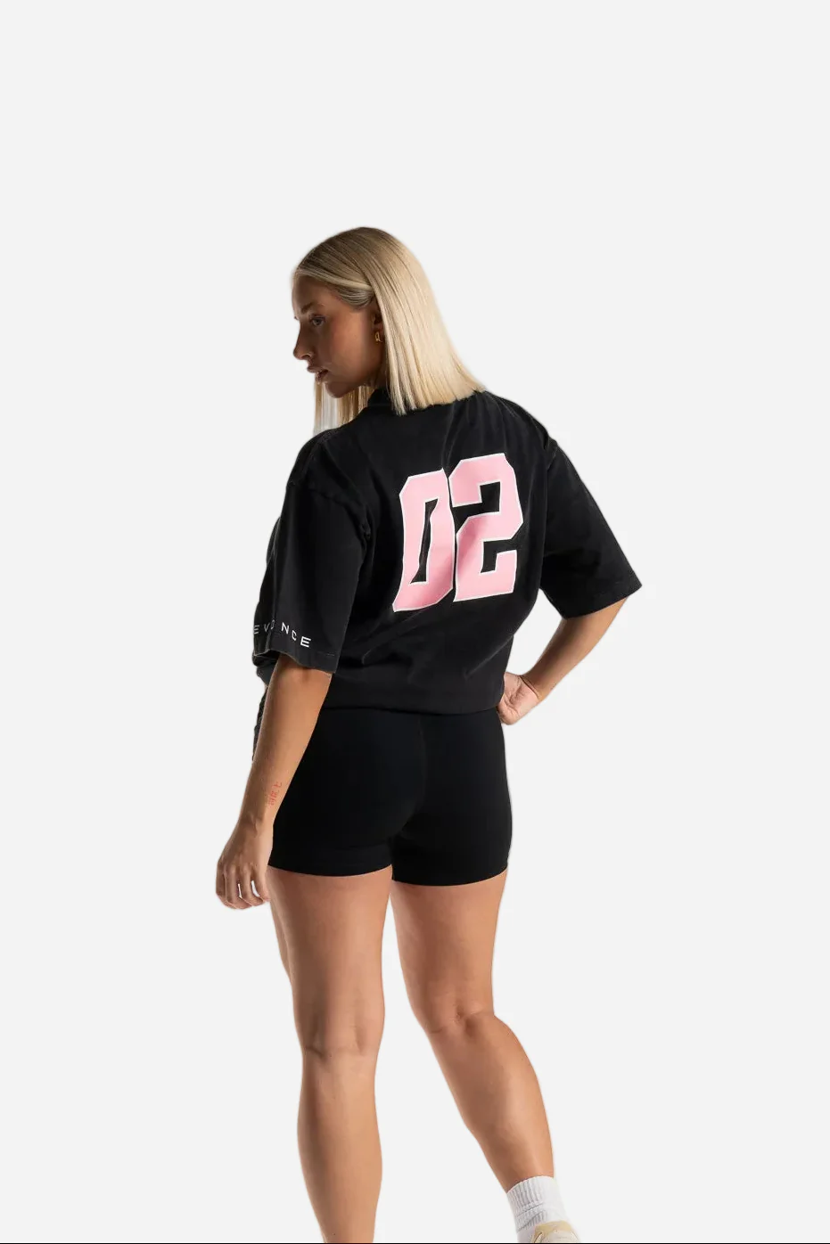 EVDNCE 02 Oversized Tee - Washed Black - Image 10