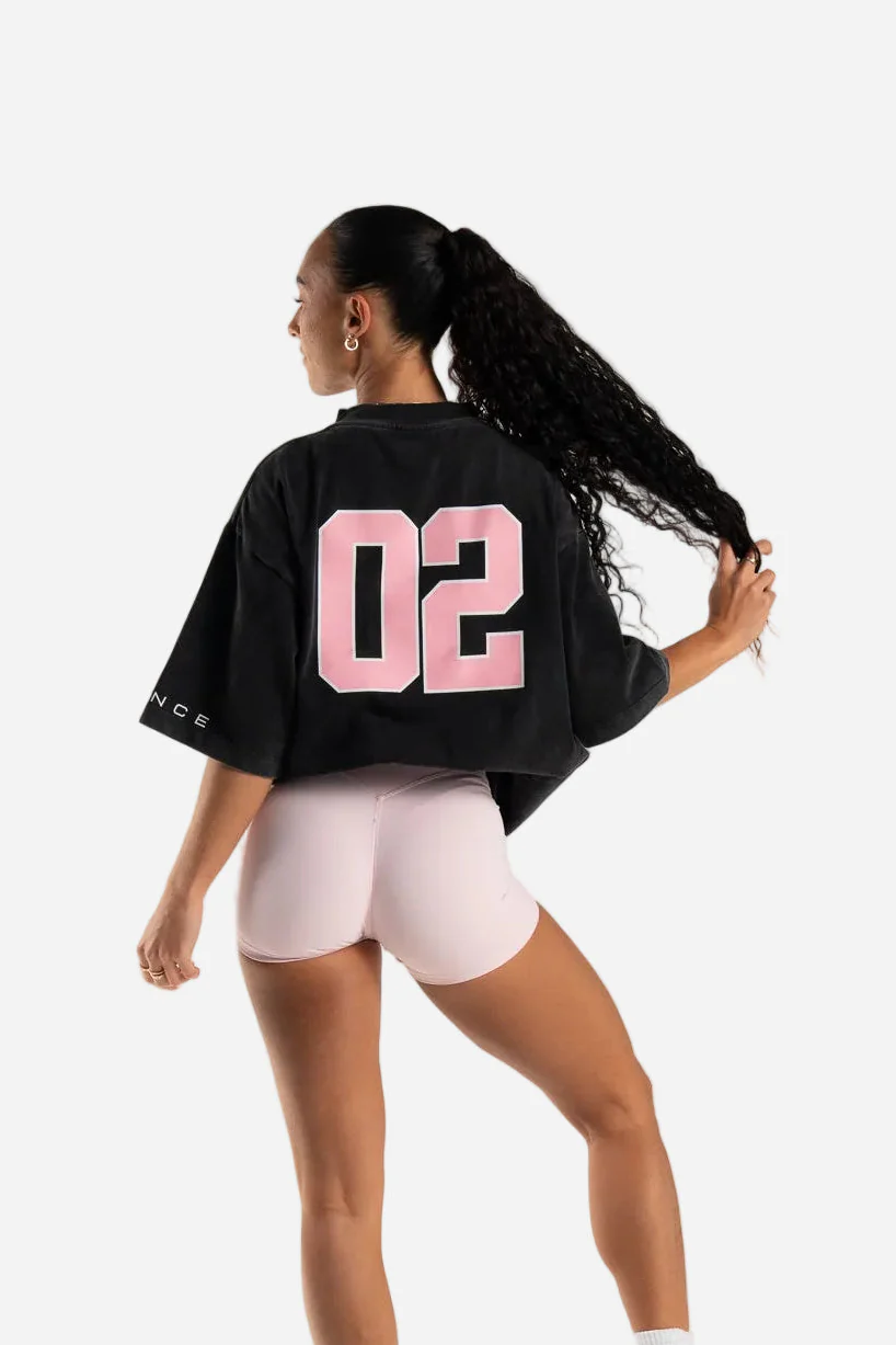 EVDNCE 02 Oversized Tee - Washed Black - Image 9