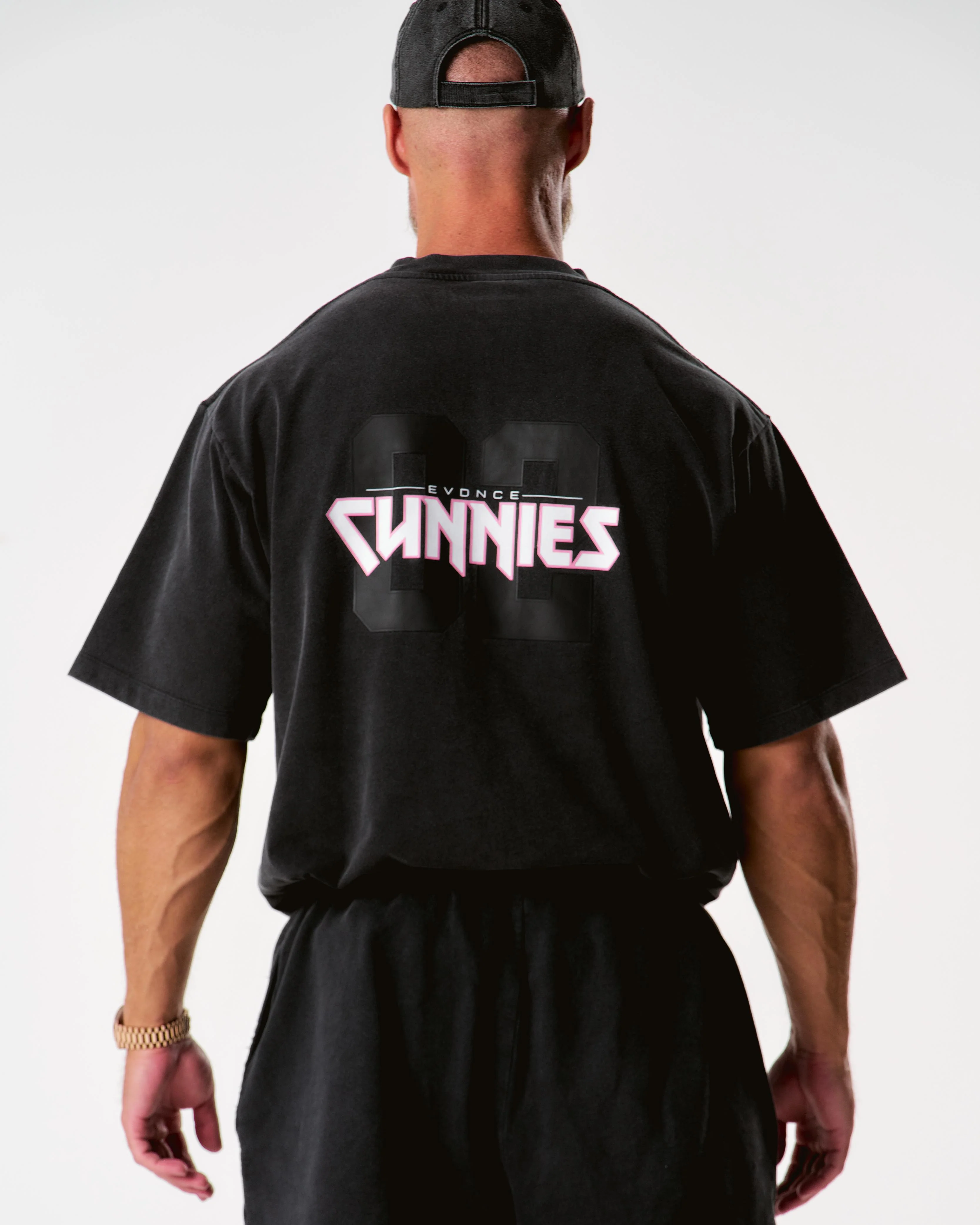 Cunnies Metal Tee - Pink - Image 5