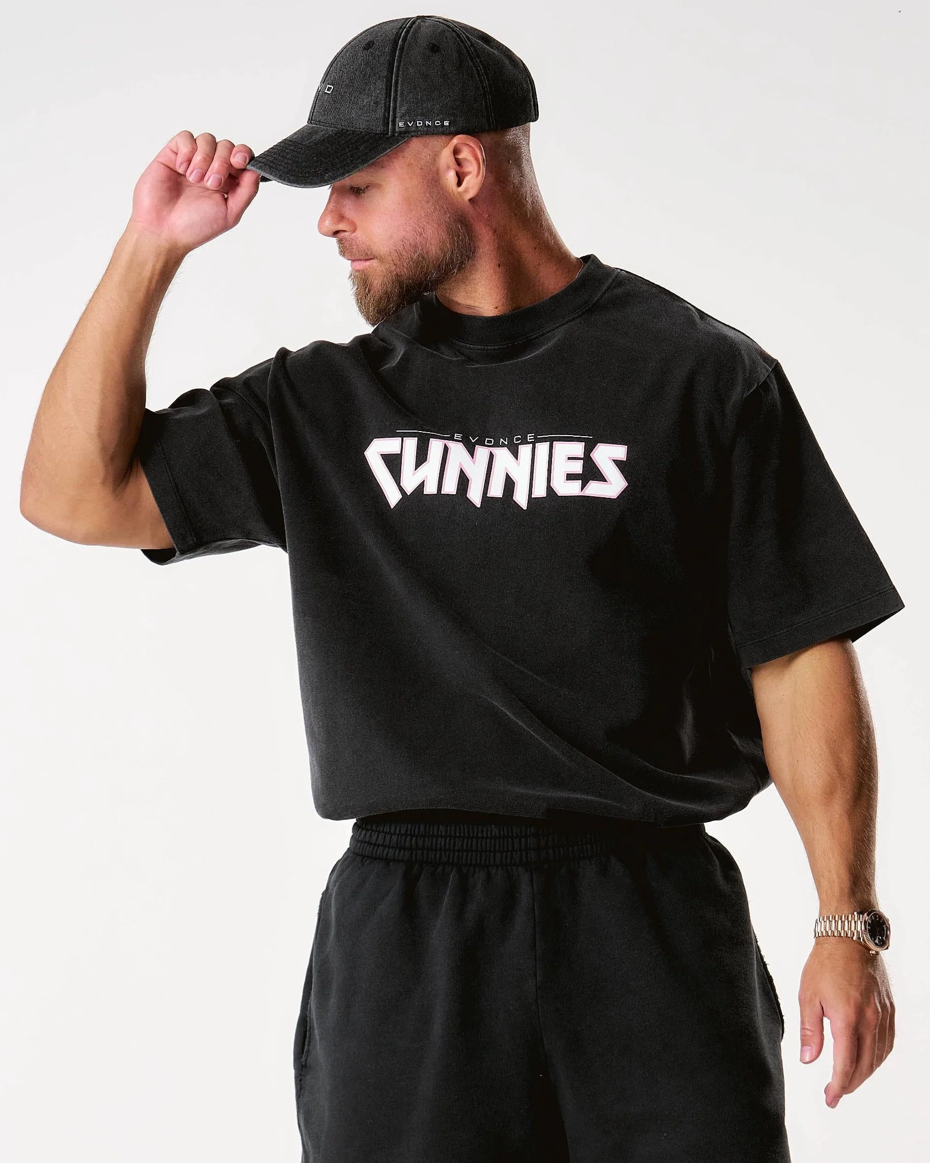 Cunnies Metal Tee - Pink - Image 8