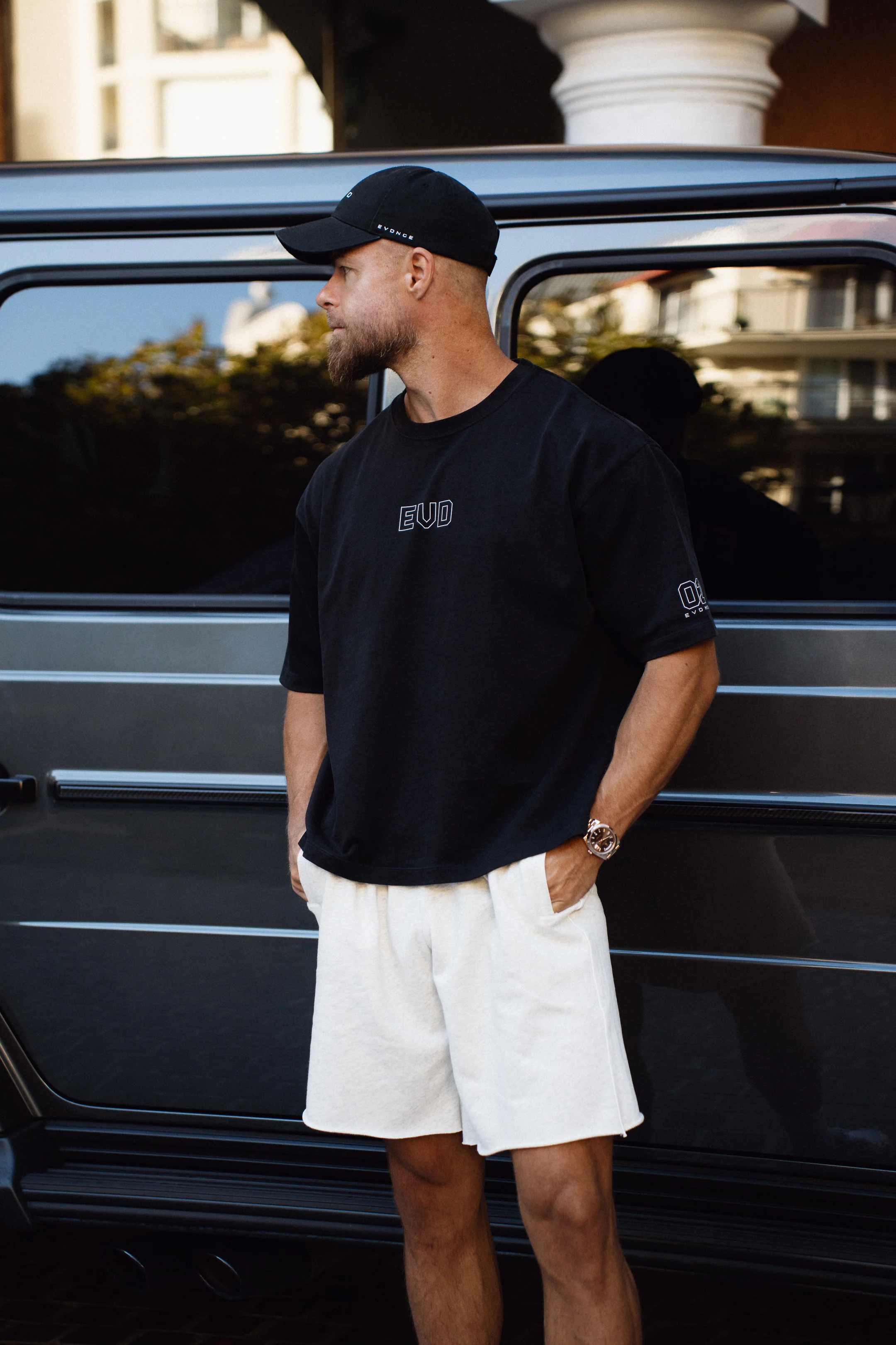 Core Oversized Tee - Washed Out Black - Image 3