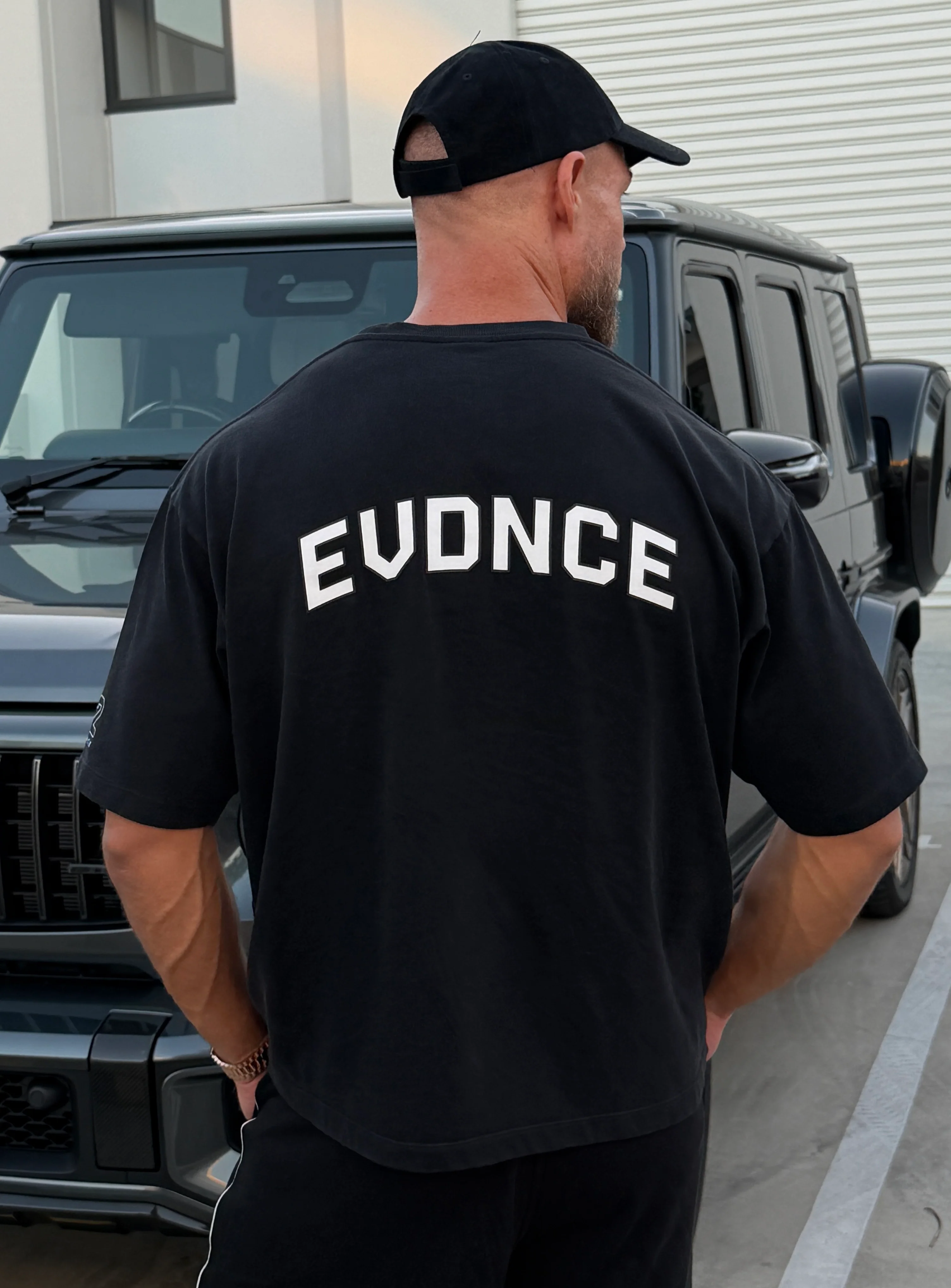 Core Oversized Tee - Washed Out Black - Image 4