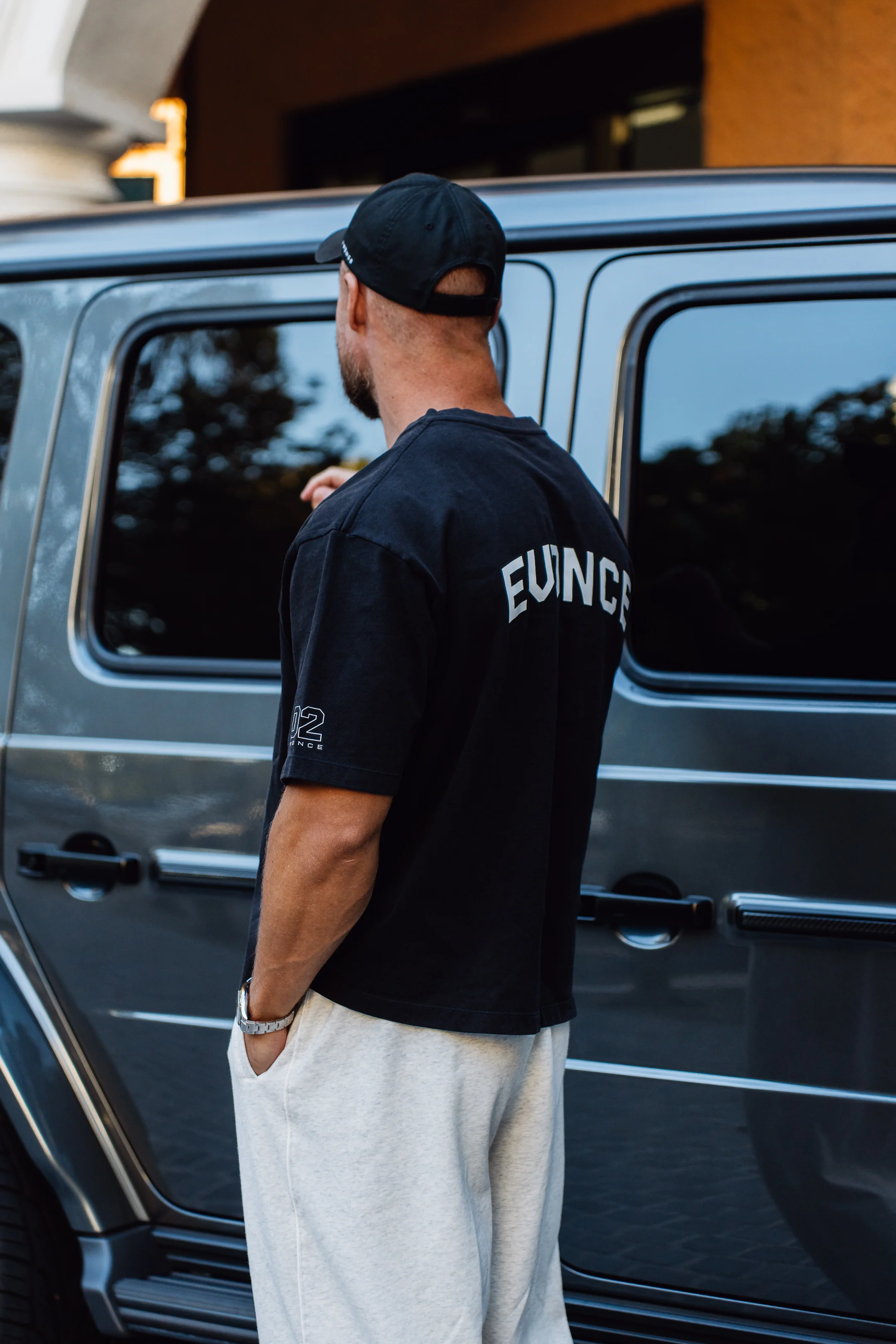 Core Oversized Tee - Washed Out Black - Image 5