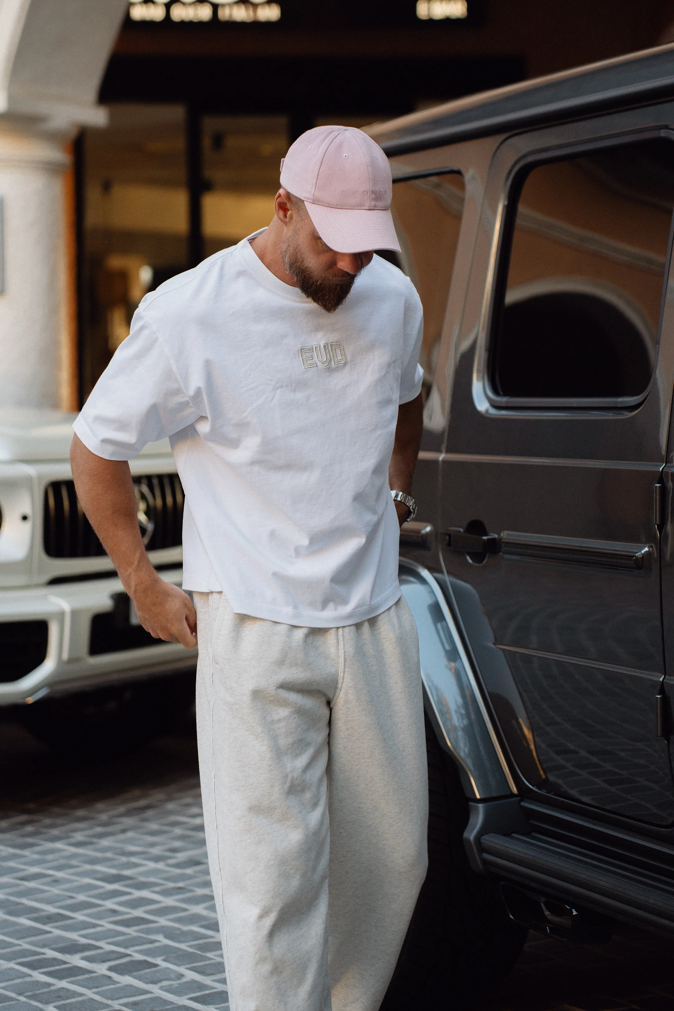 Core Oversized Tee - White - Image 11
