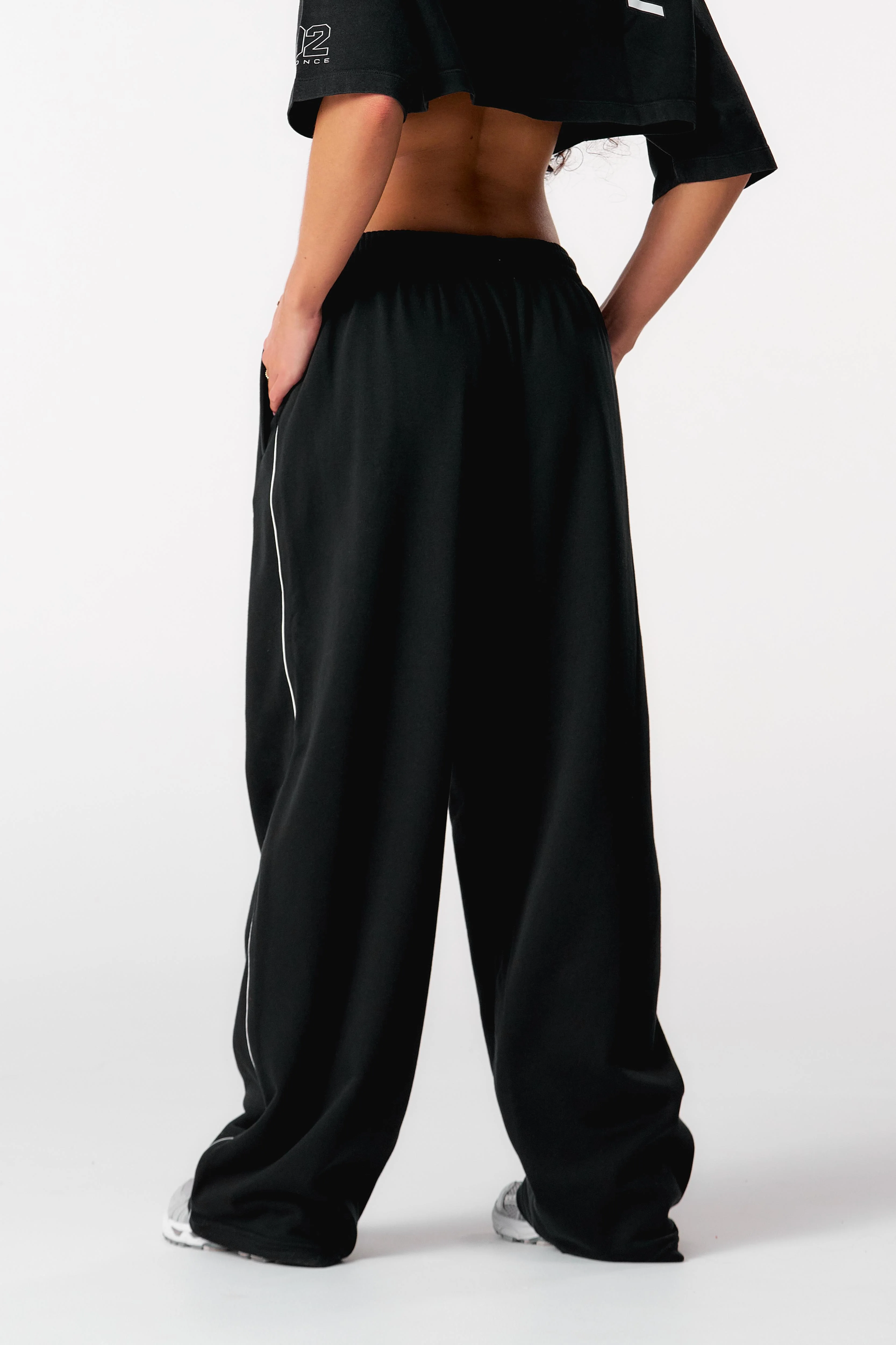 Core Track Pants - Black - Image 10