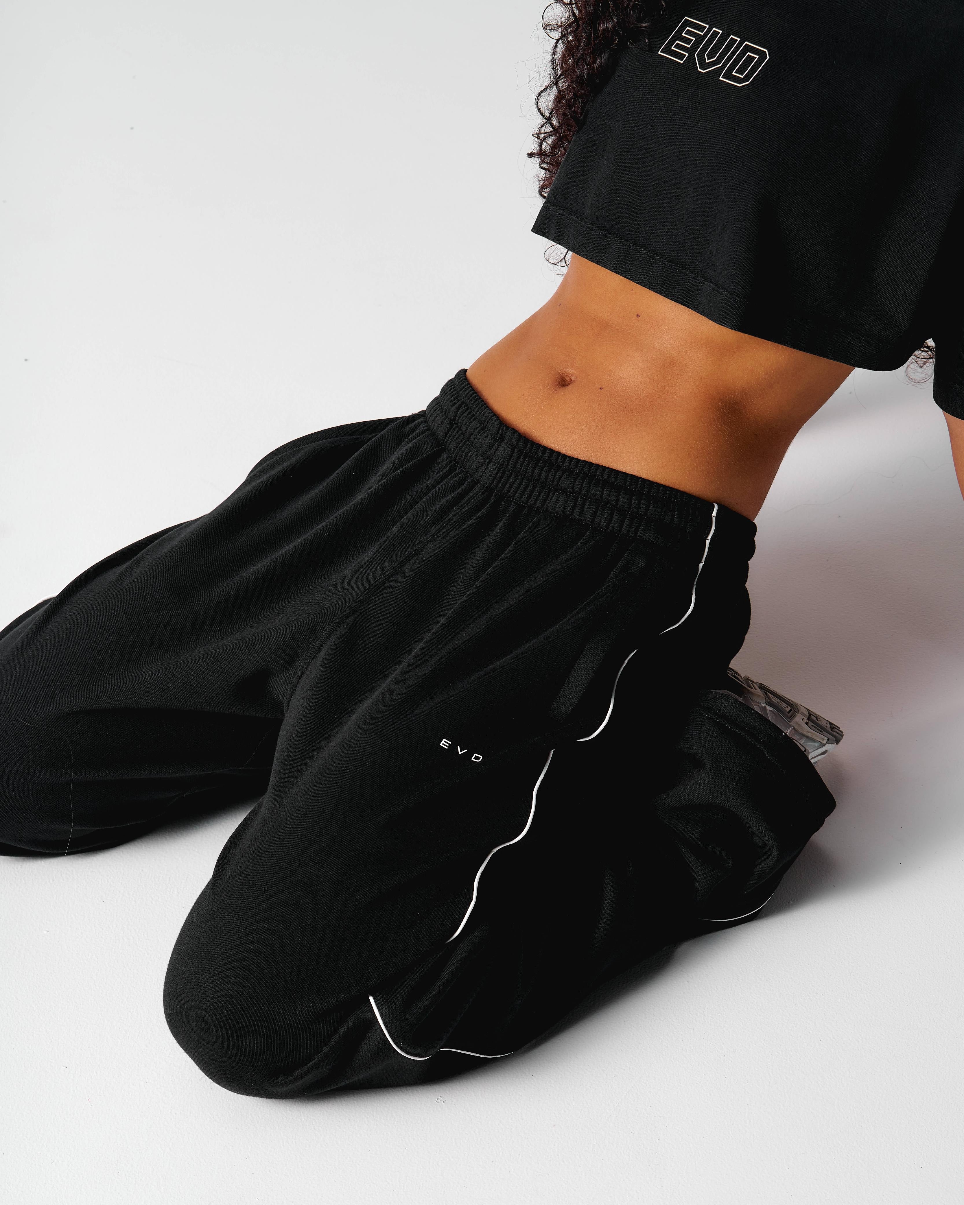 Core Track Pants - Black - Image 13