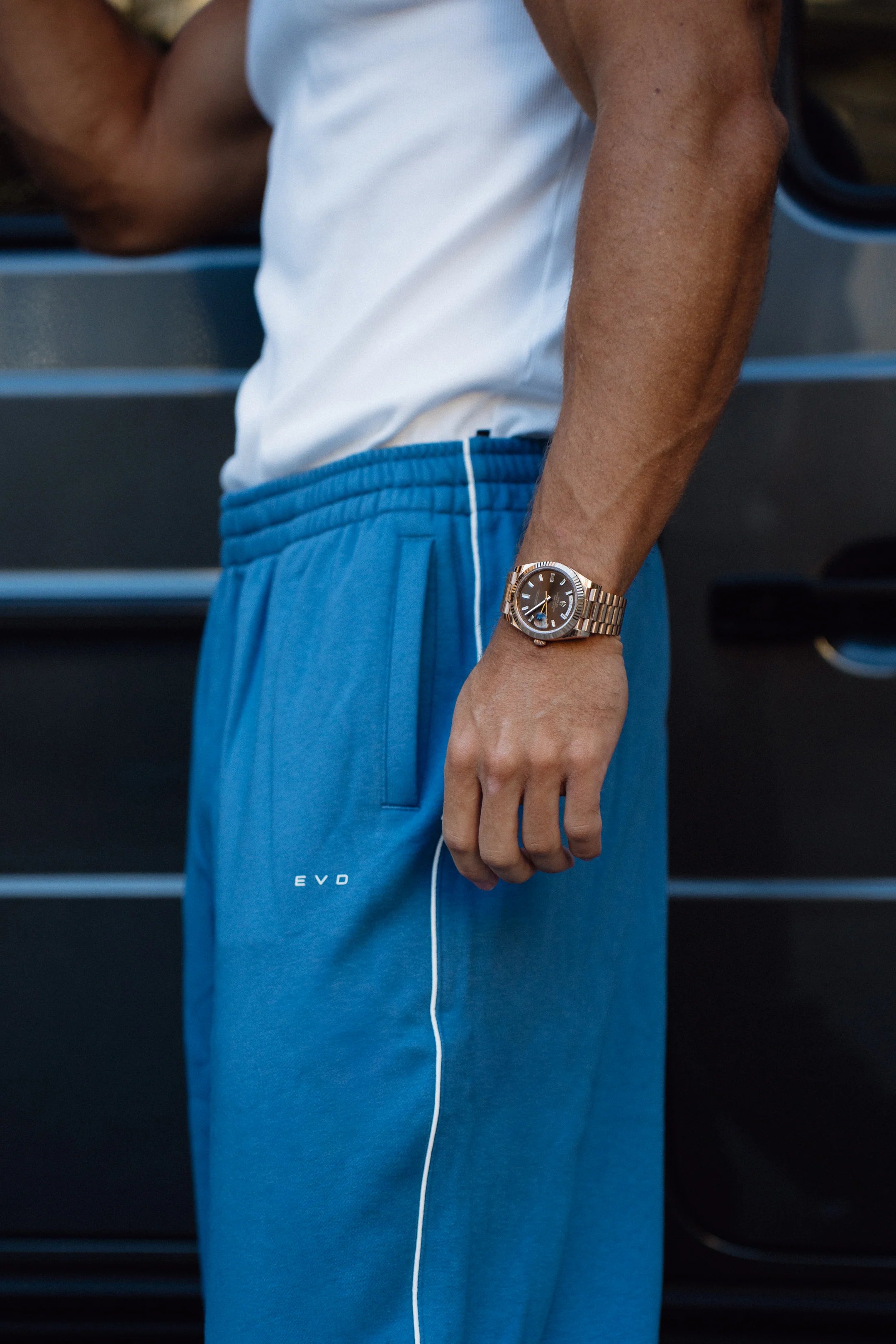 Core Track Pants - Blue - Image 3