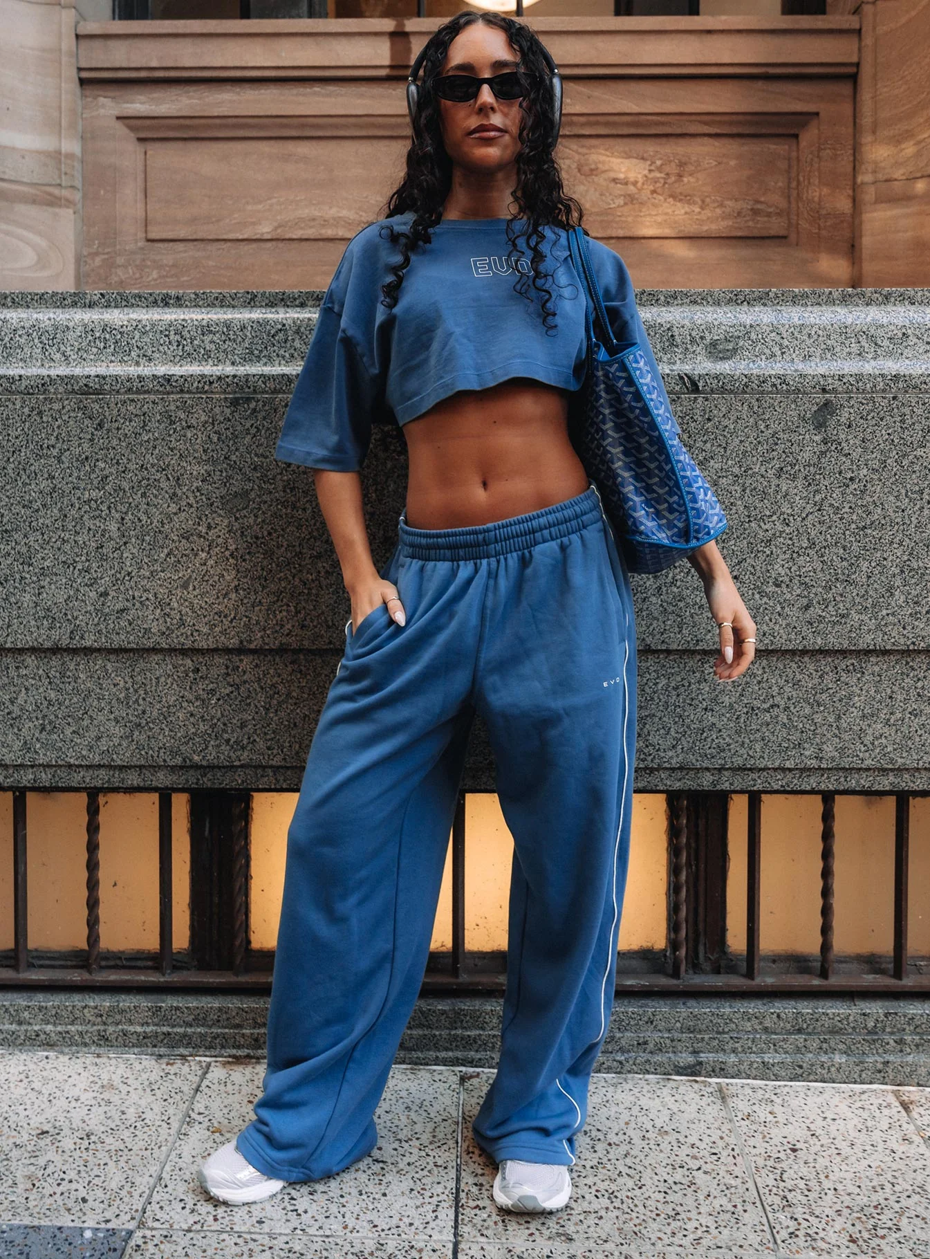 Core Track Pants - Blue - Image 5