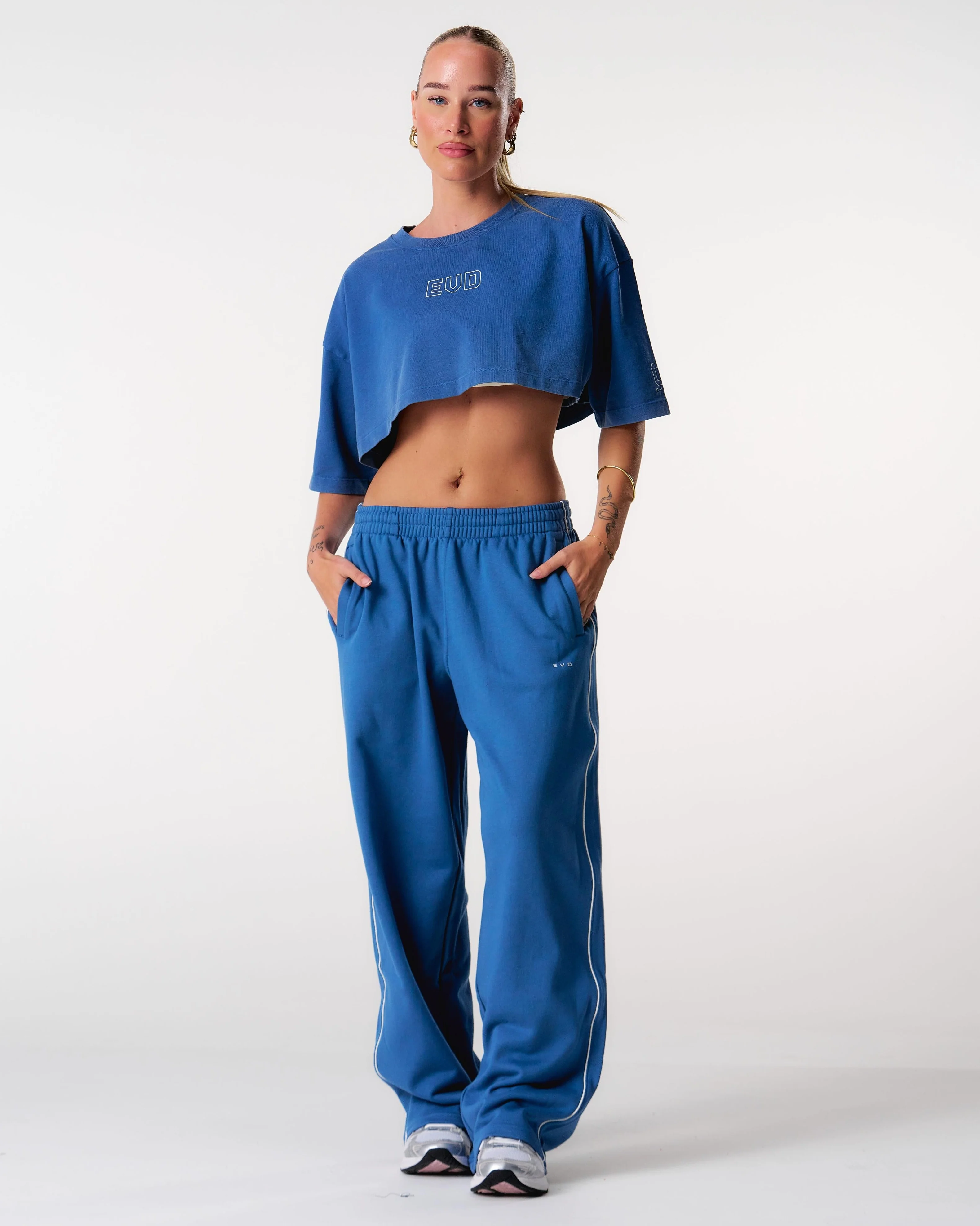 Core Track Pants - Blue - Image 6
