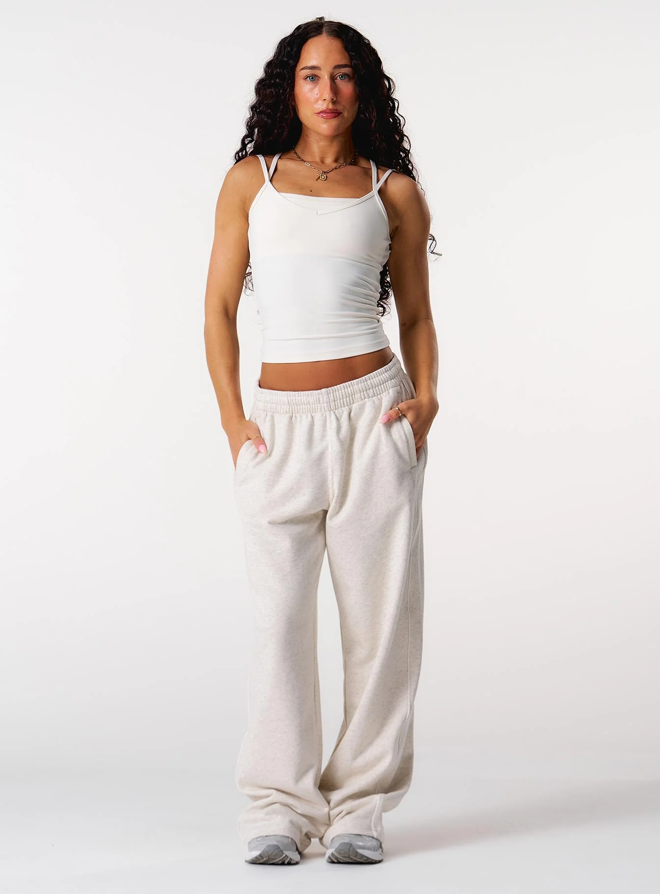 Core Track Pants - Grey Marl - Image 10
