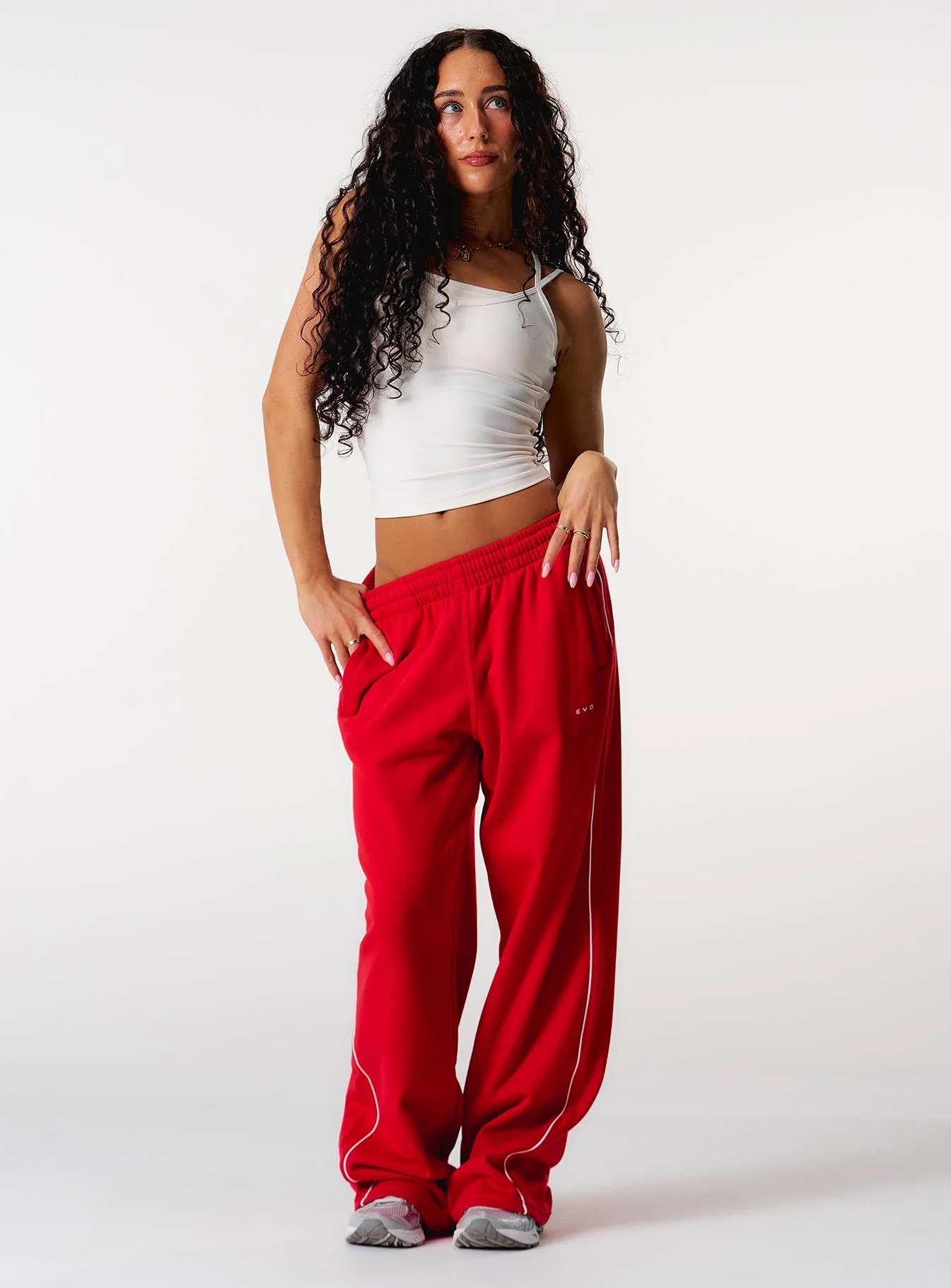 Core Track Pants - Red - Image 4