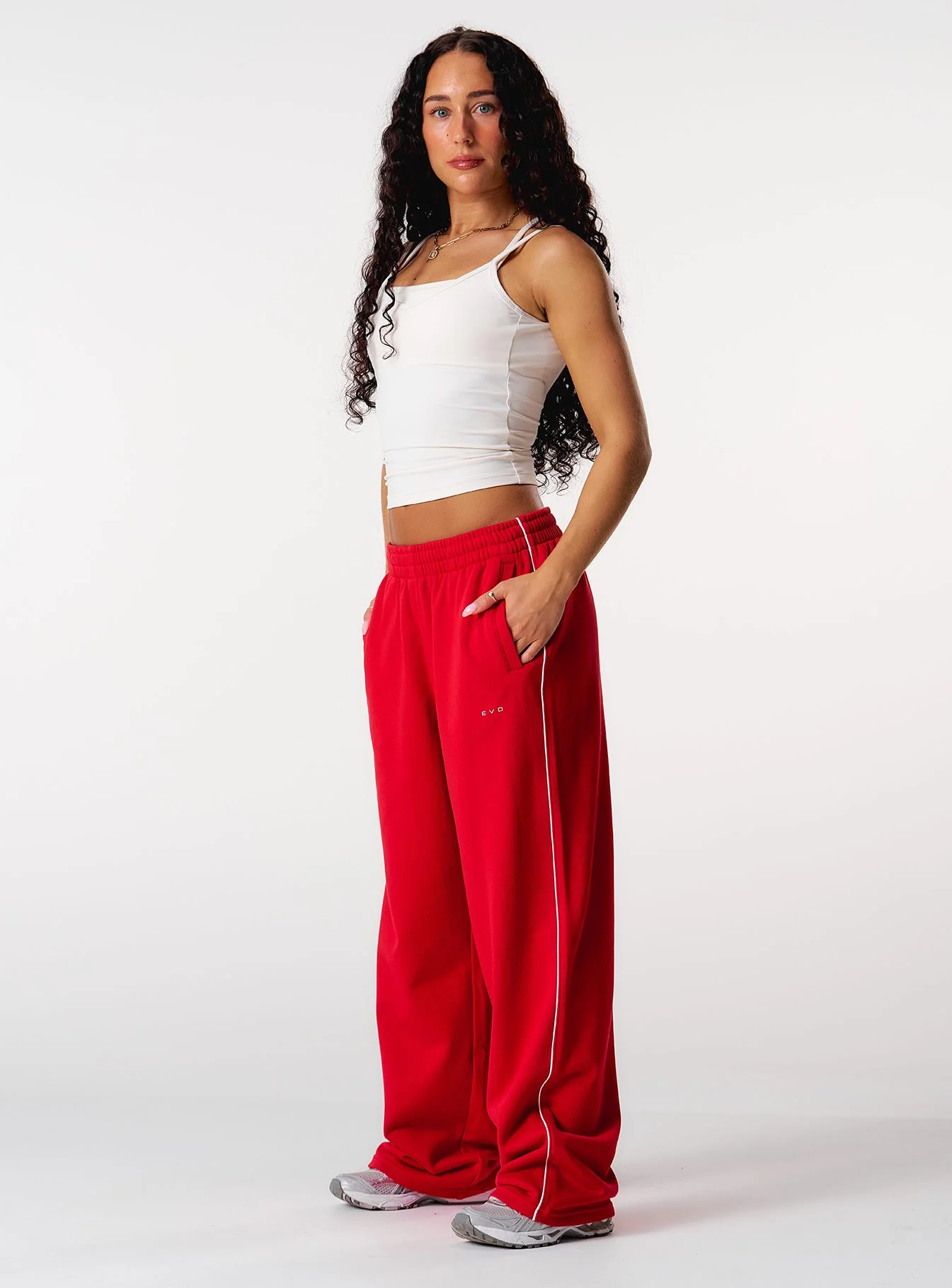 Core Track Pants - Red - Image 5