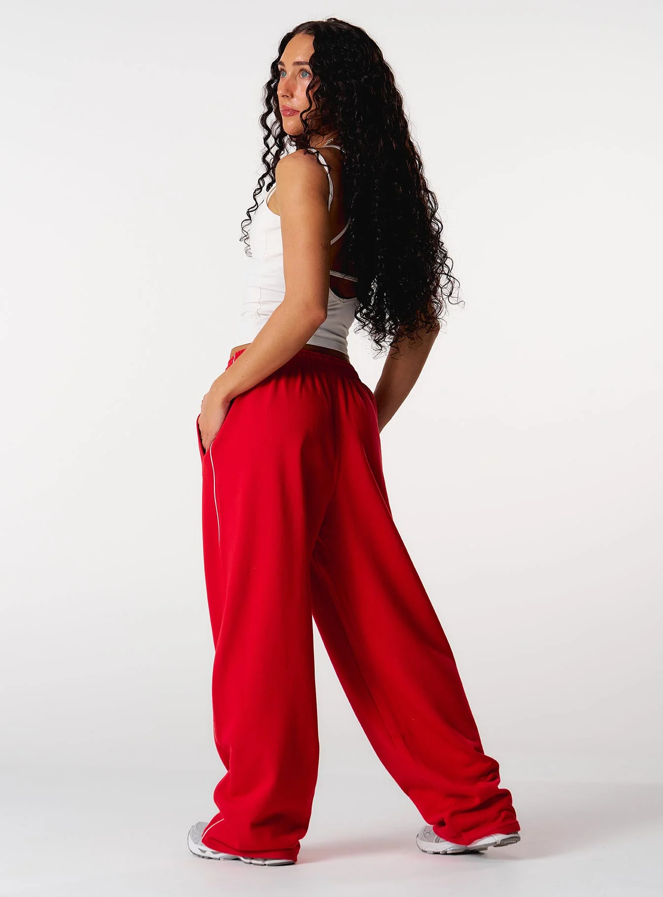 Core Track Pants - Red - Image 7