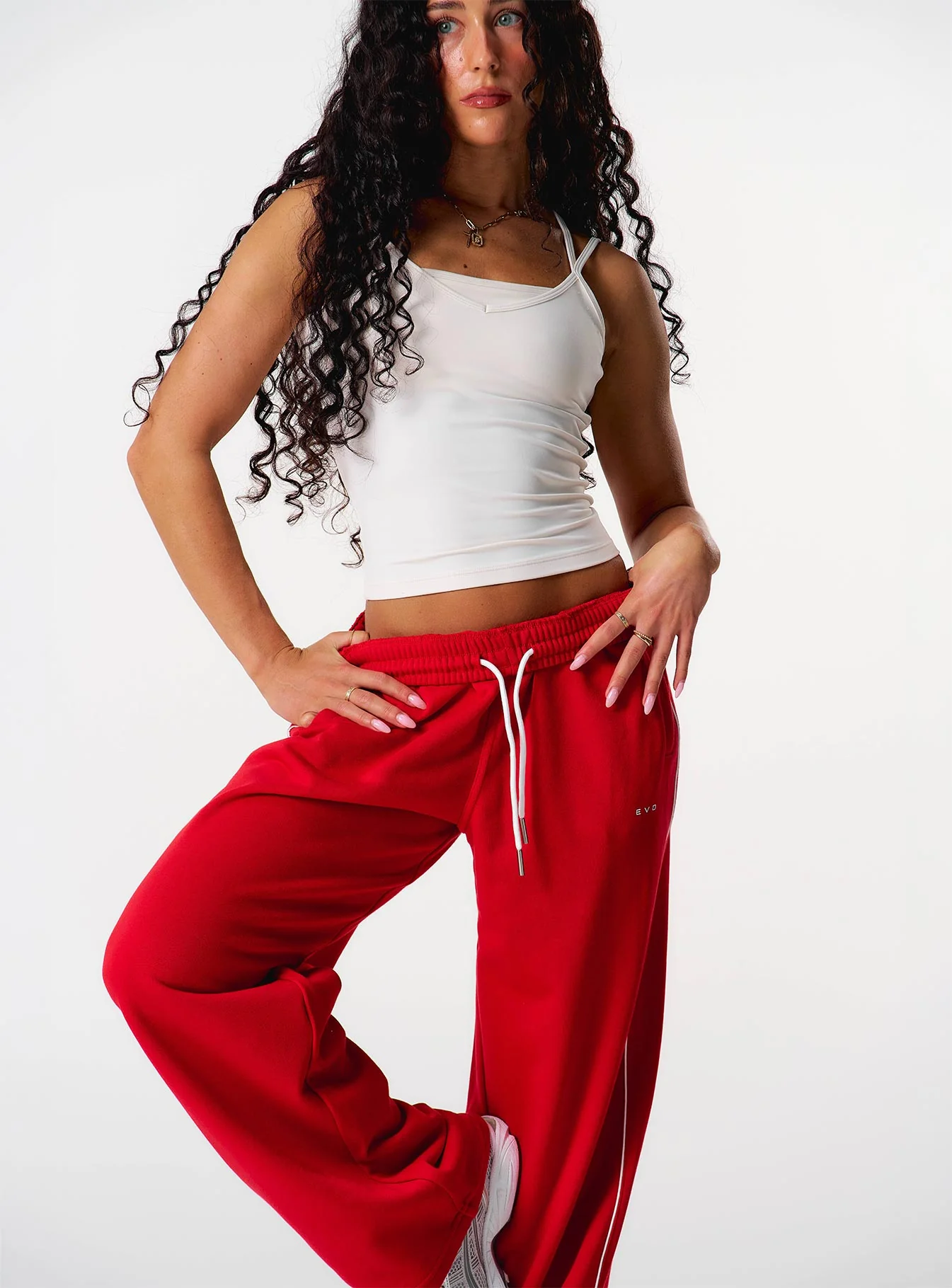 Core Track Pants - Red - Image 8