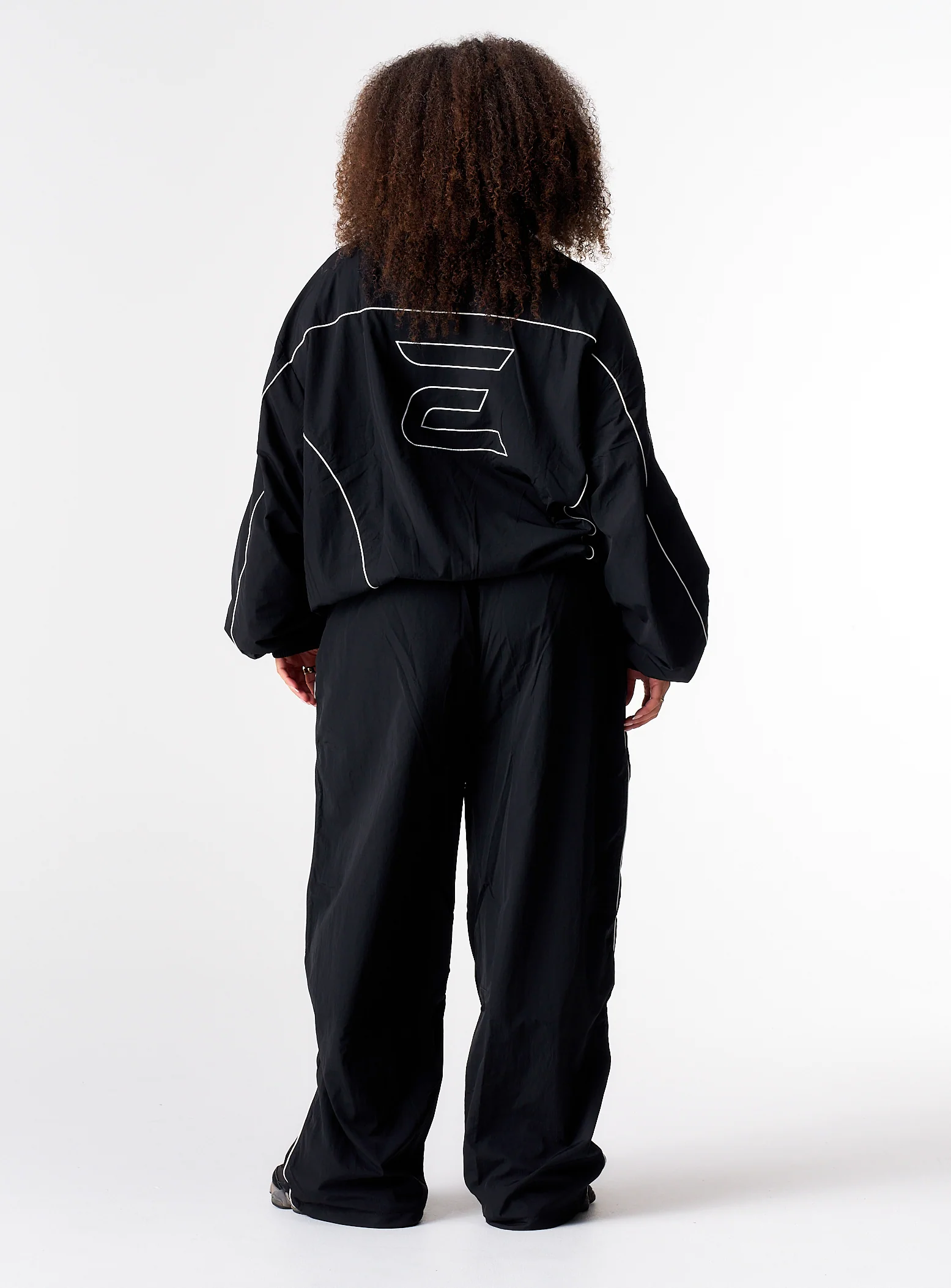 Stride Tracksuit Jacket - Jet Black - Image 19