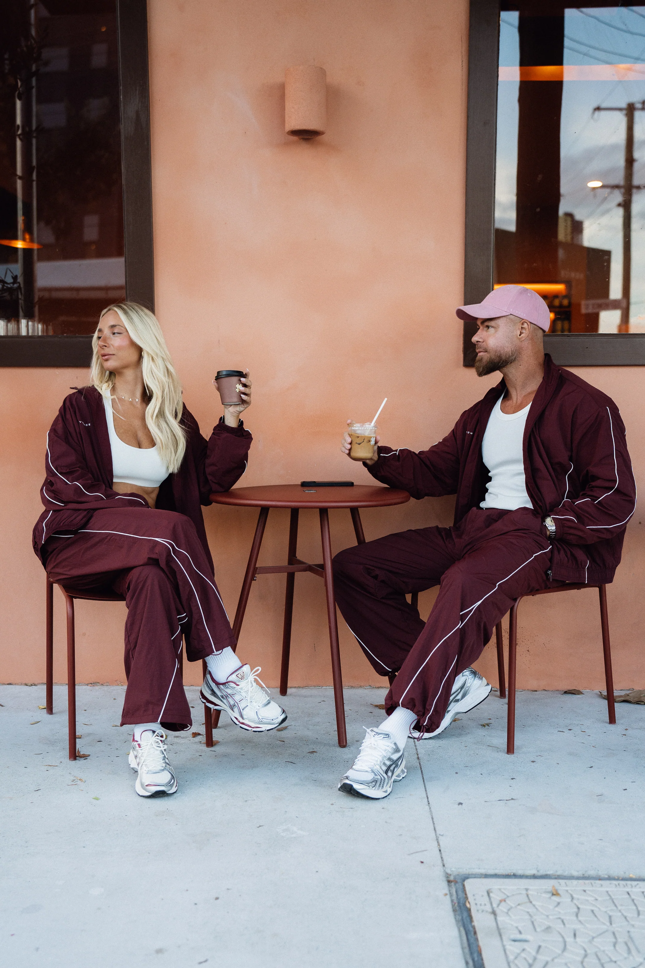 Stride Trackpants - Burgundy - Image 25