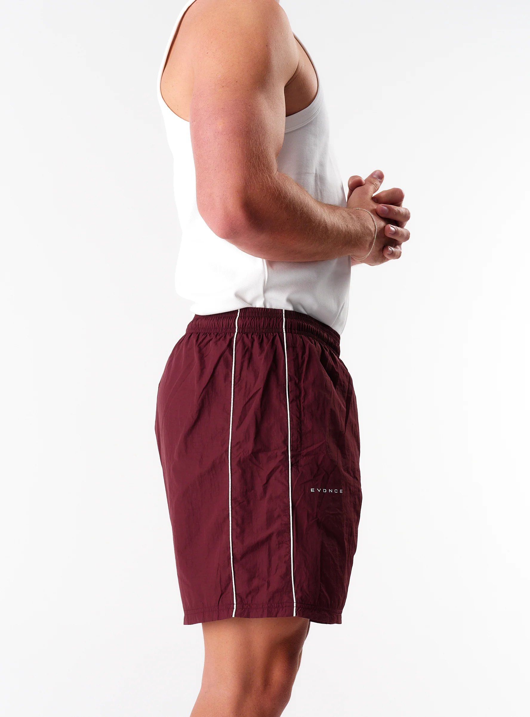 Stride 5" Track Shorts - Burgundy - Image 12