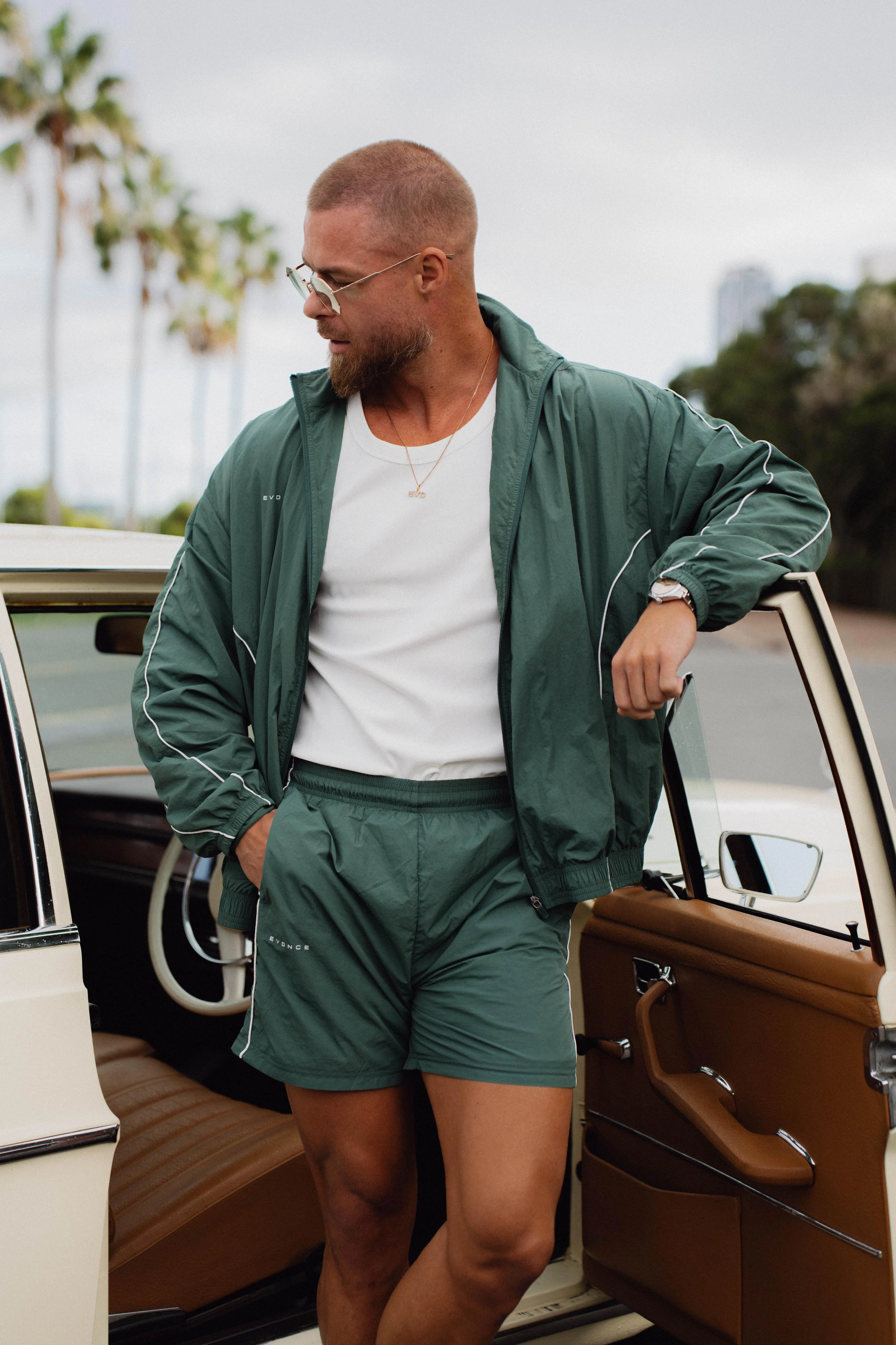 Stride 5" Track Shorts - Field Green - Image 3