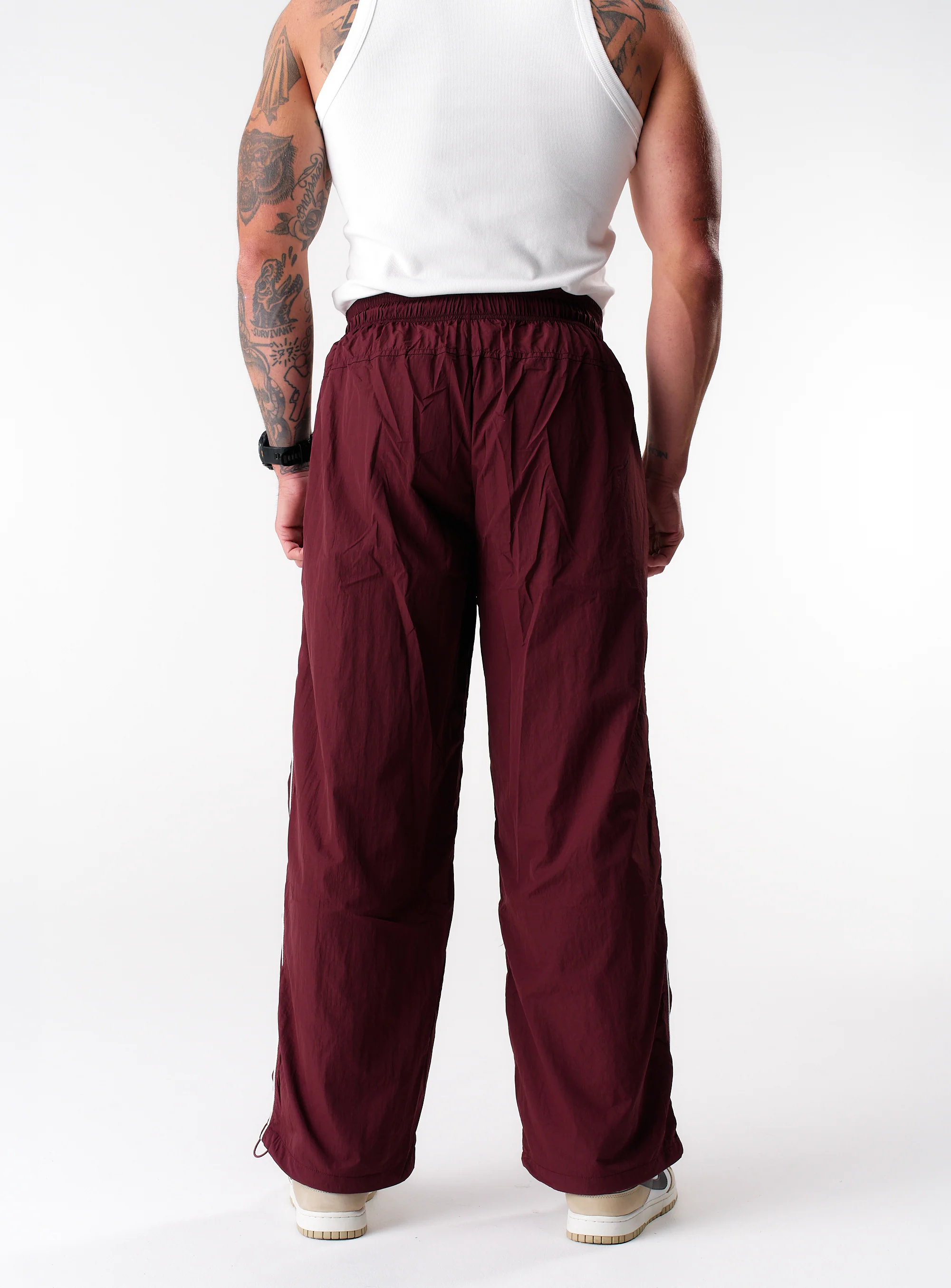 Stride Trackpants - Burgundy - Image 11