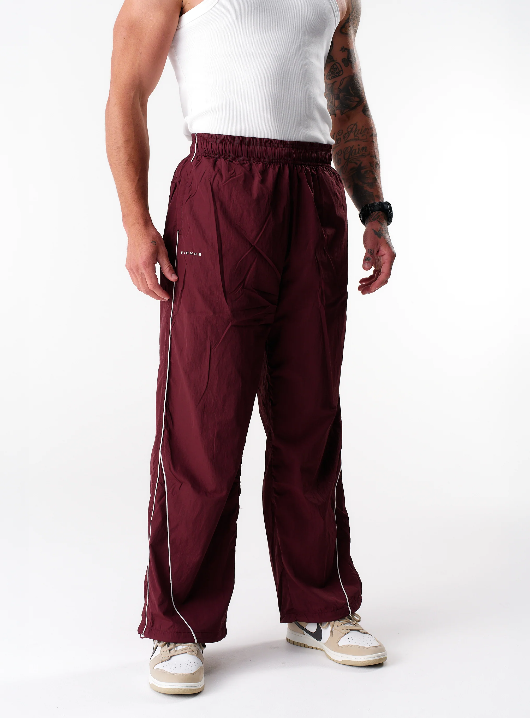 Stride Trackpants - Burgundy - Image 12