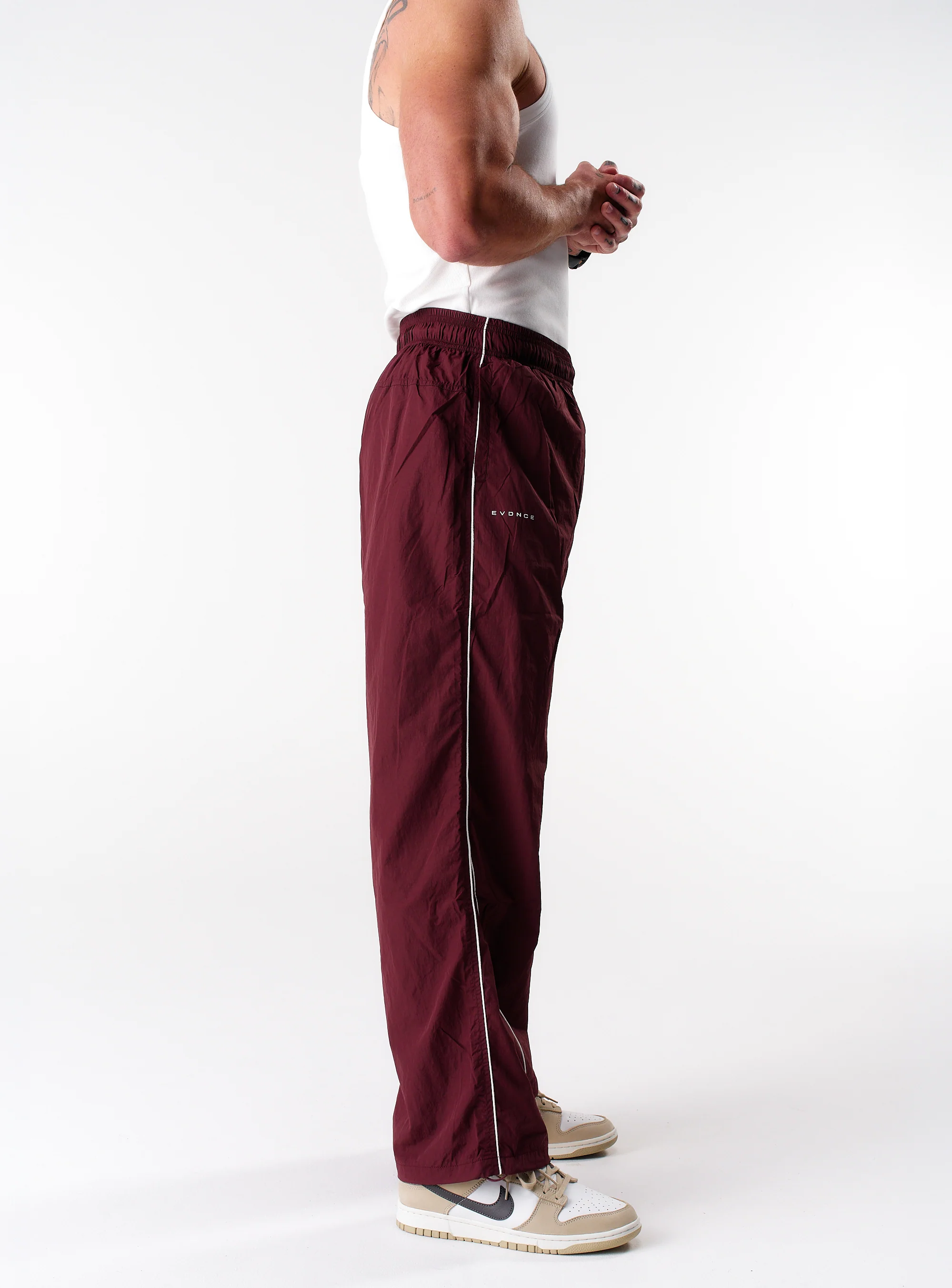 Stride Trackpants - Burgundy - Image 14