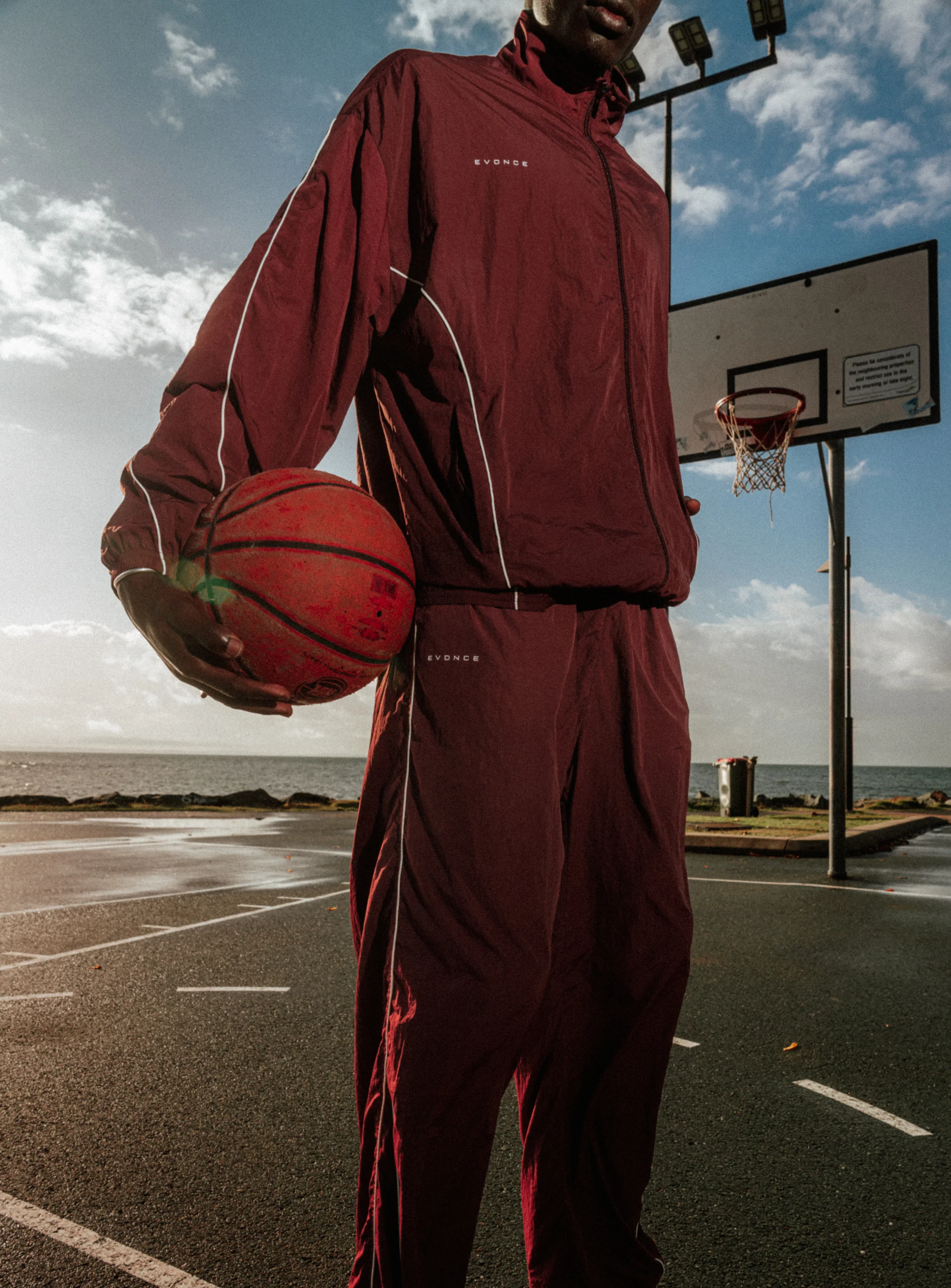 Stride Trackpants - Burgundy - Image 16