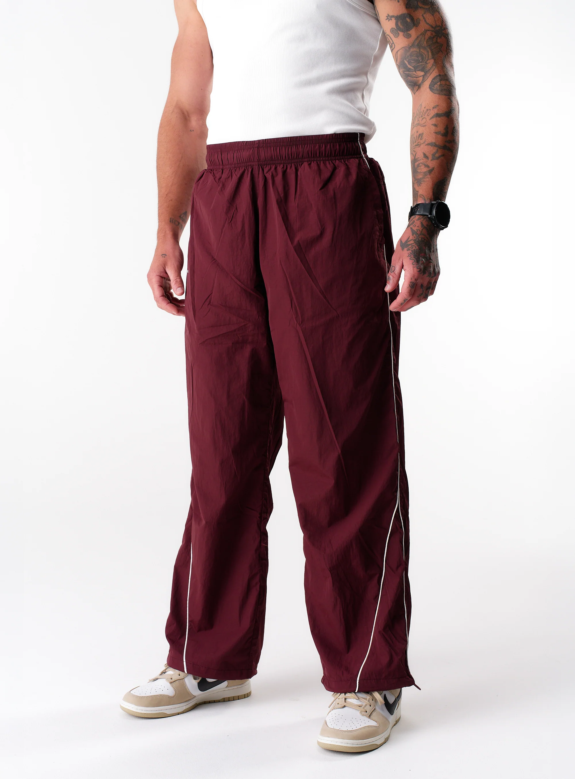 Stride Trackpants - Burgundy - Image 9