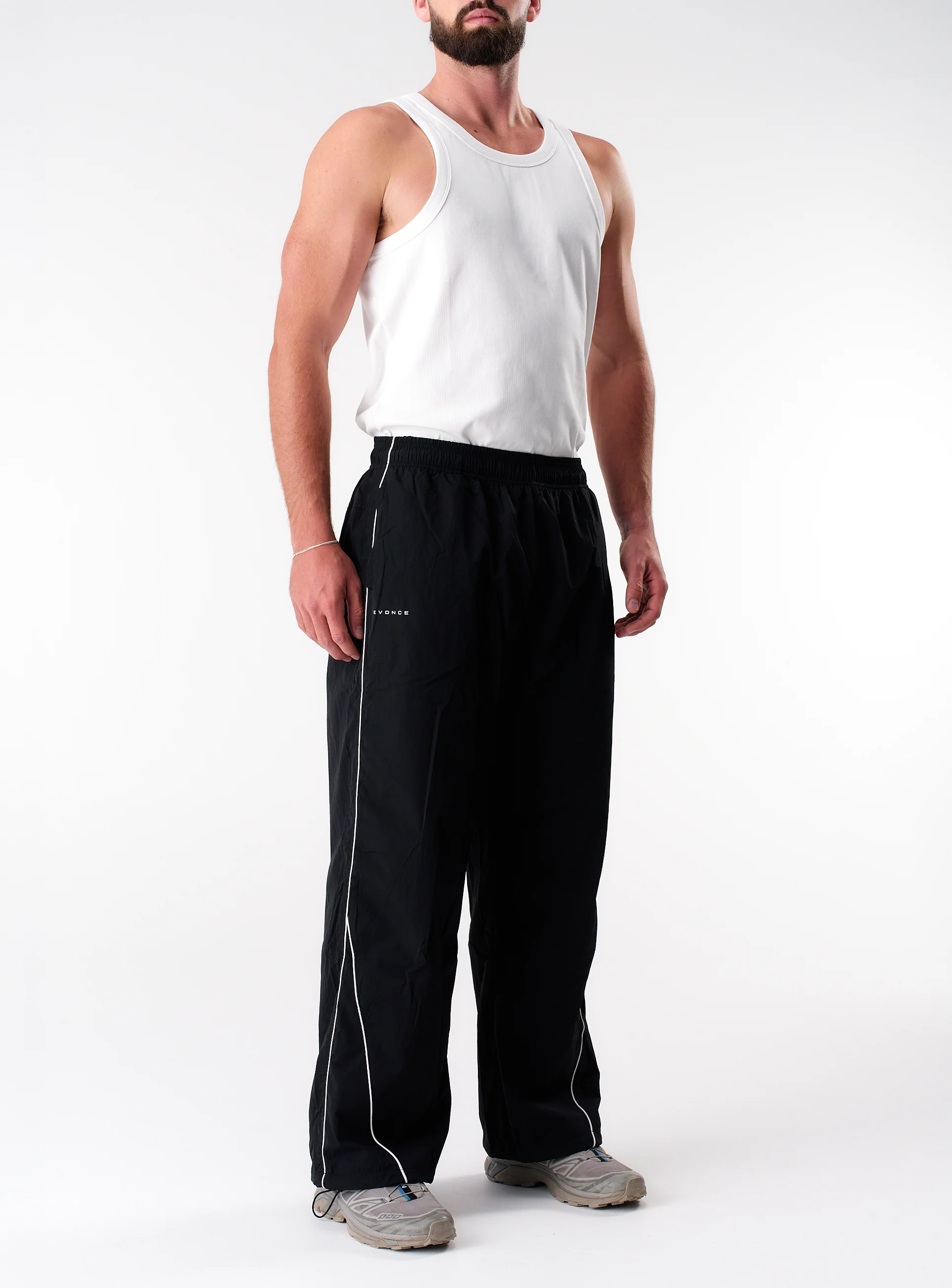 Stride Trackpants - Jet Black - Image 13