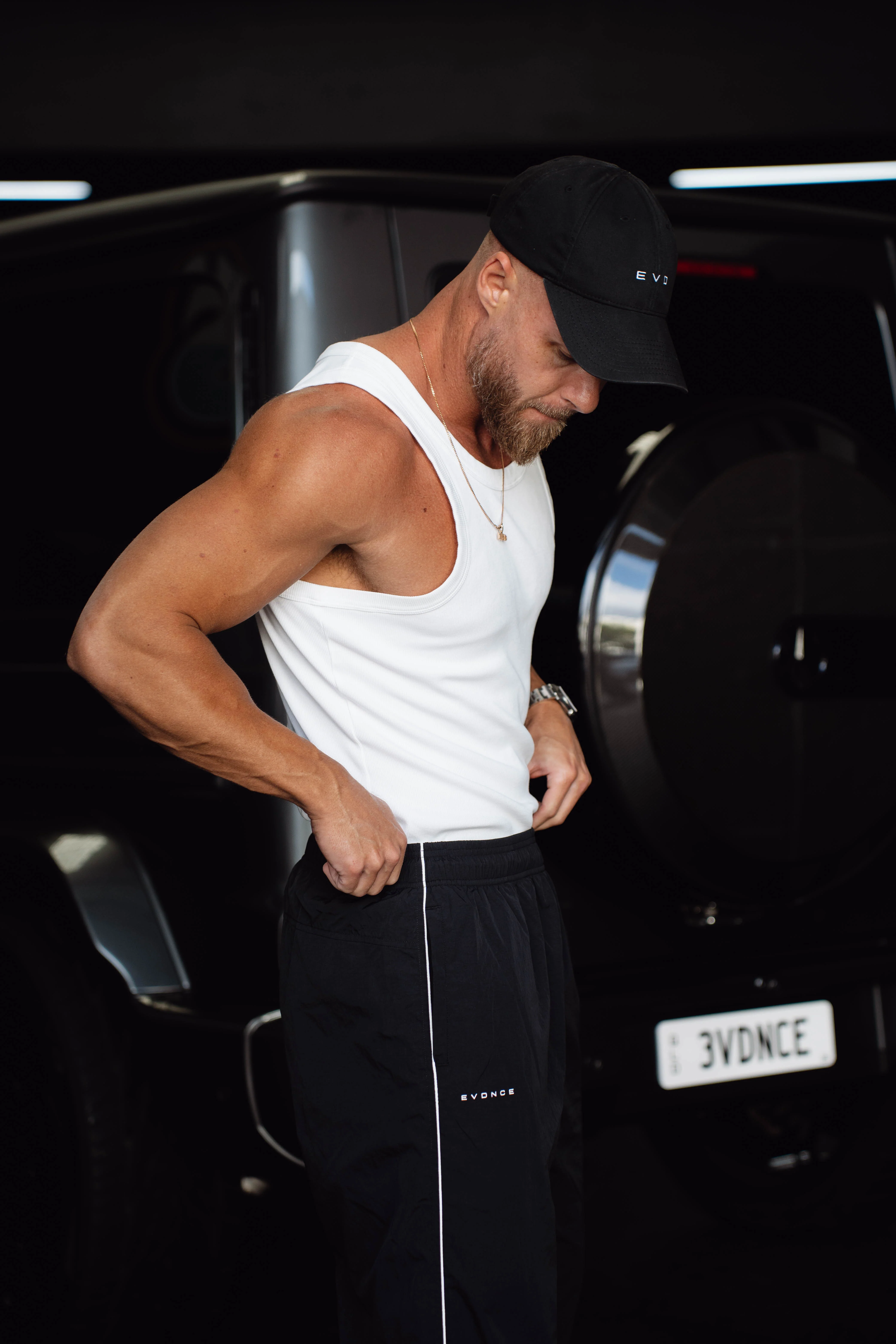 Stride Trackpants - Jet Black - Image 7