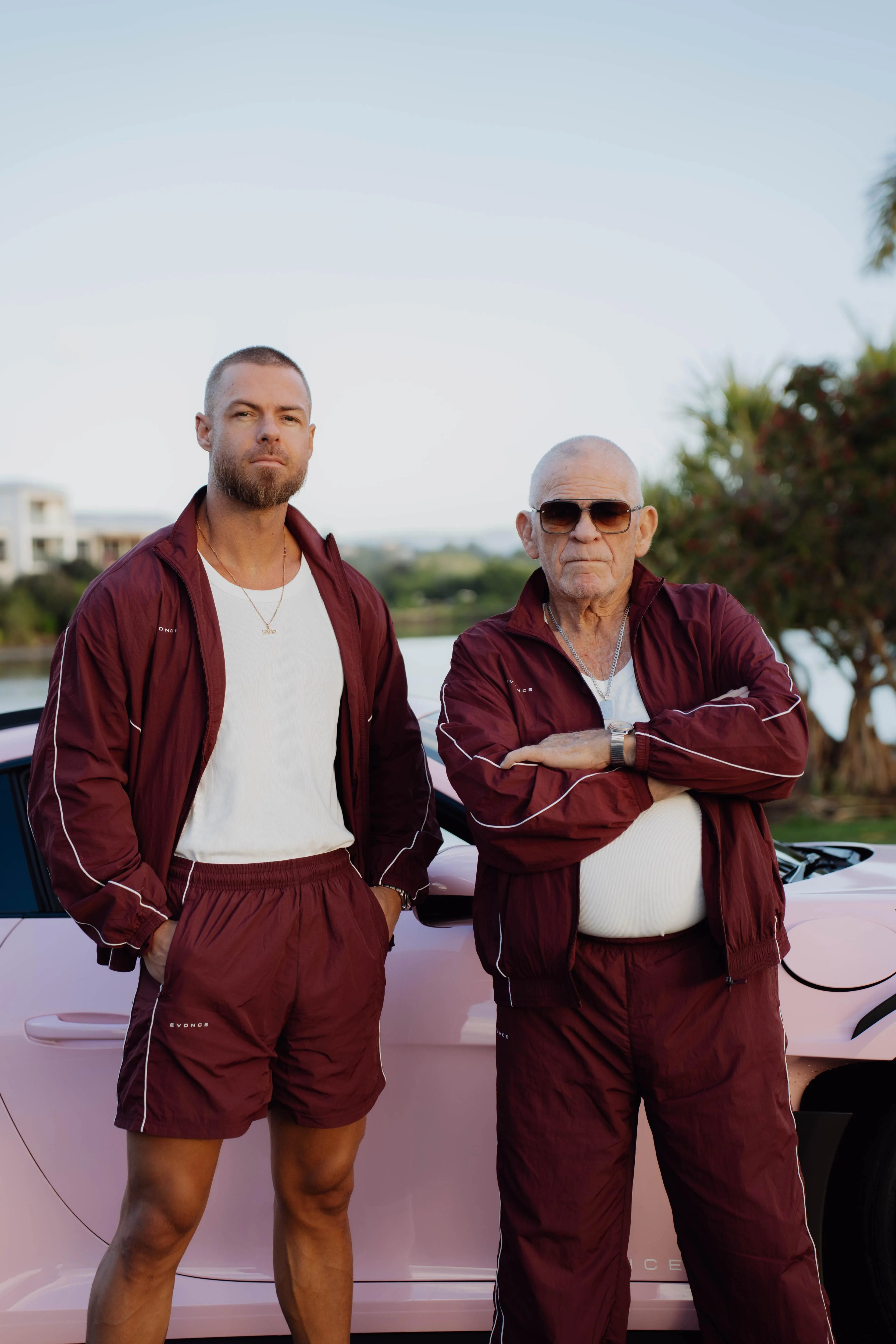 Stride Tracksuit Jacket - Burgundy - Image 10