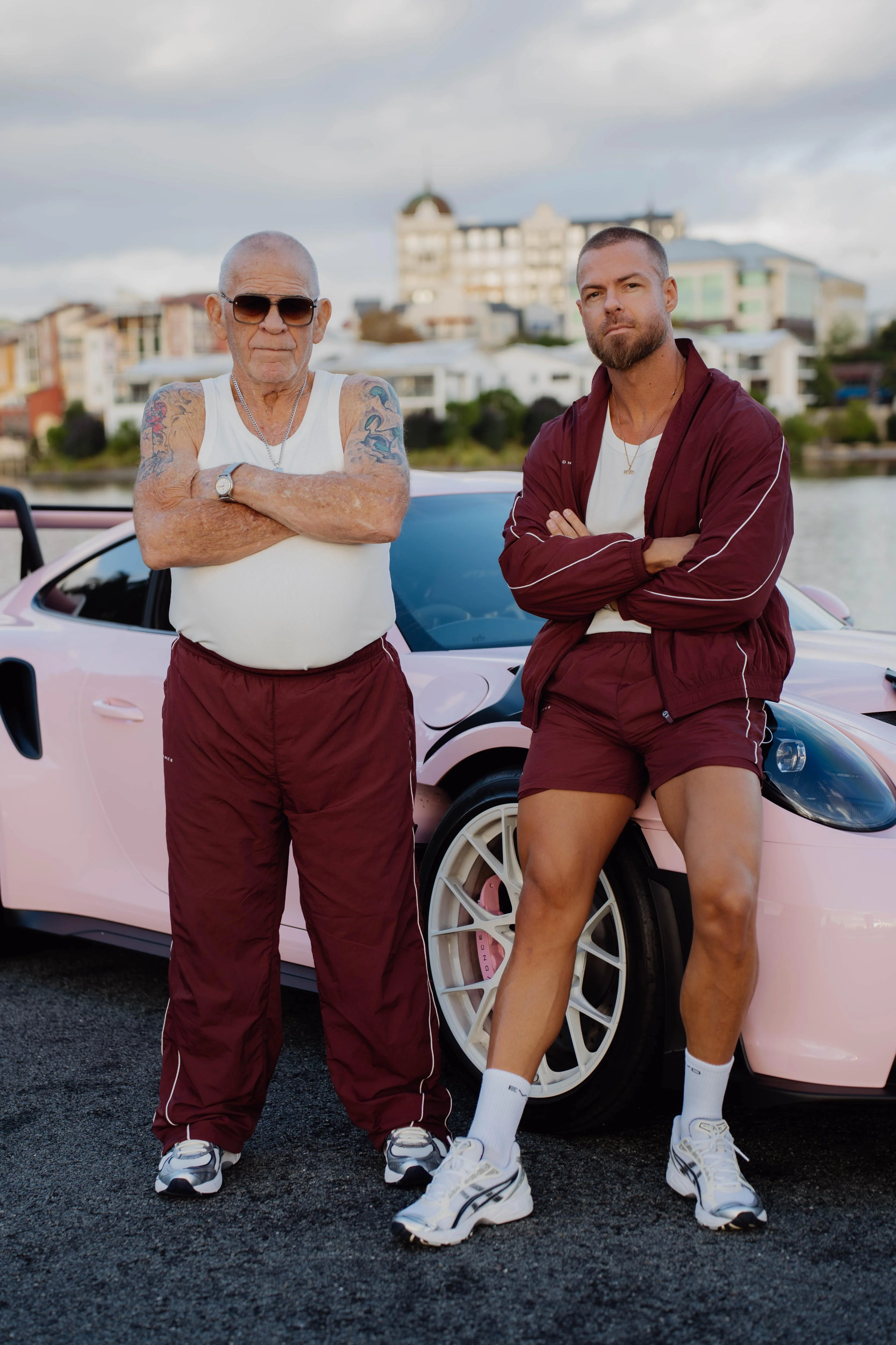 Stride Tracksuit Jacket - Burgundy - Image 9
