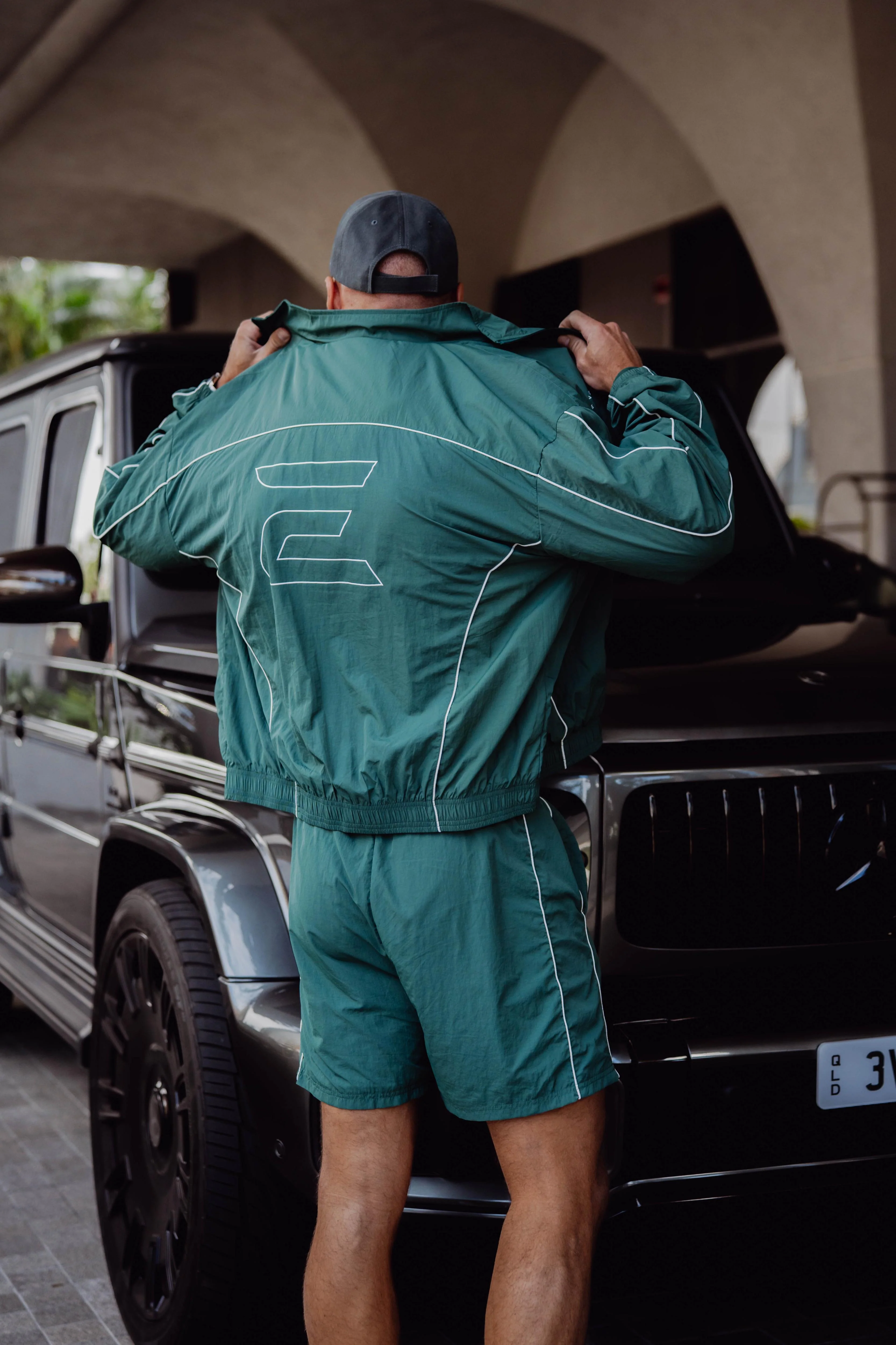 Stride Tracksuit Jacket - Field Green - Image 10