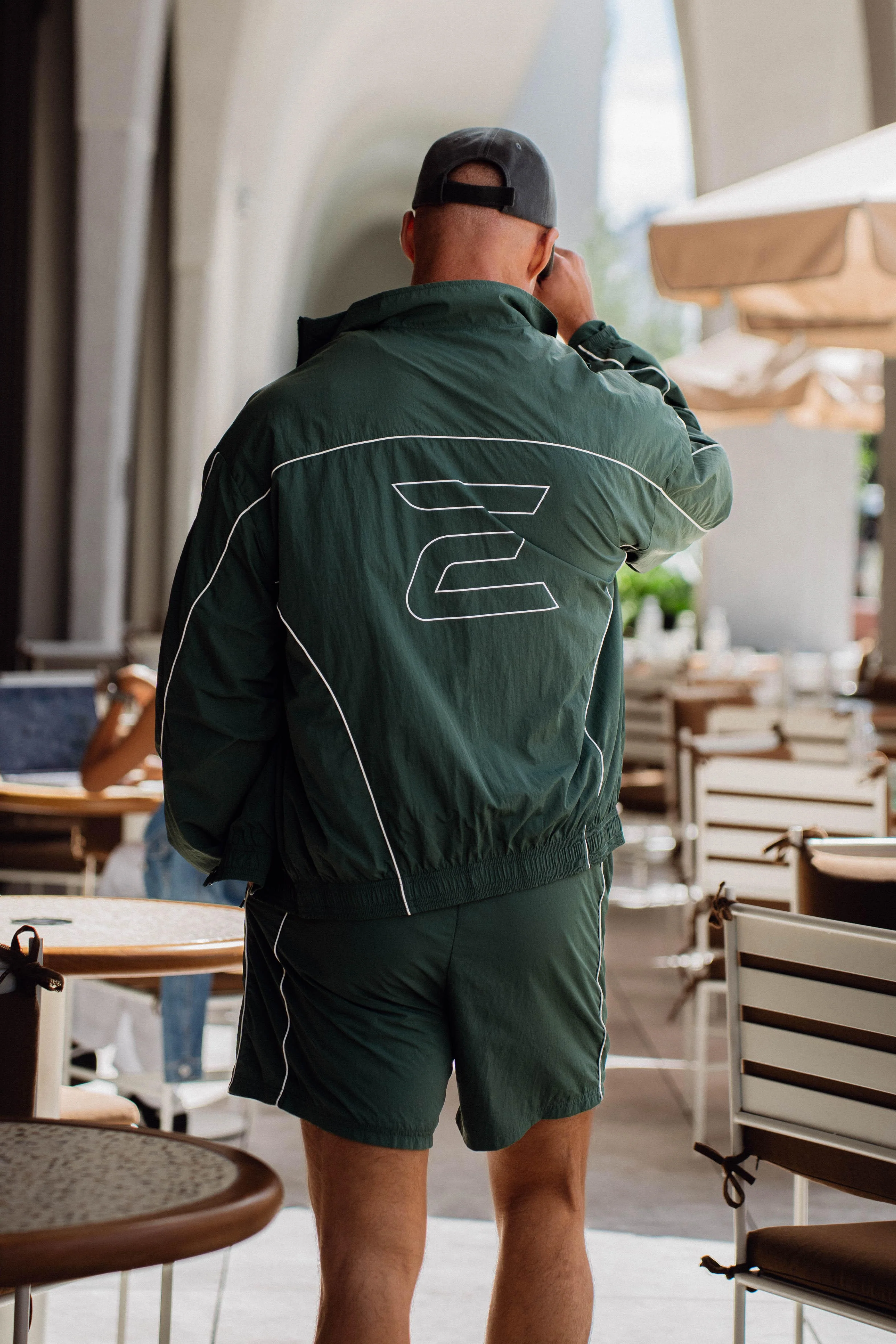 Stride Tracksuit Jacket - Field Green - Image 11