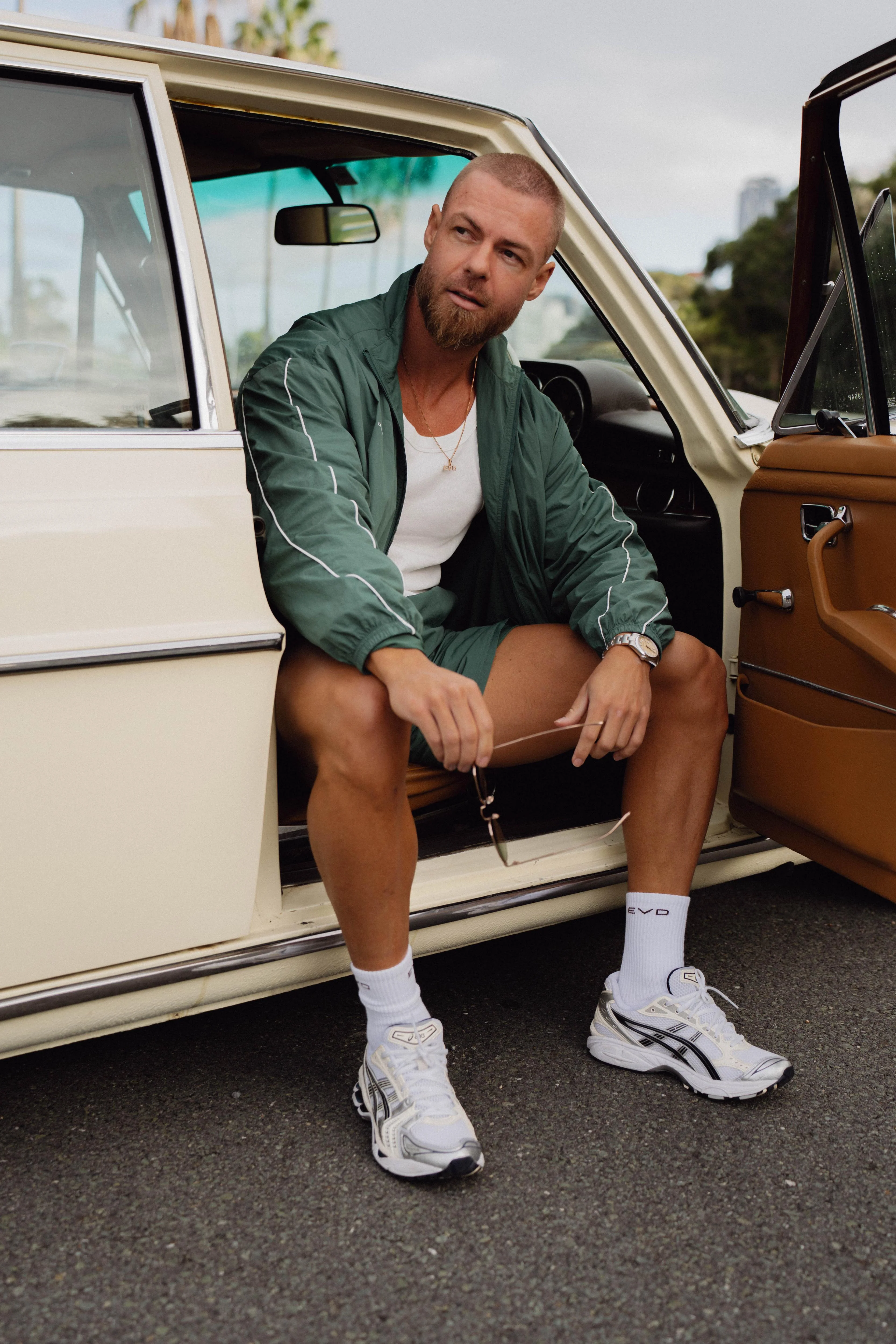 Stride Tracksuit Jacket - Field Green - Image 2