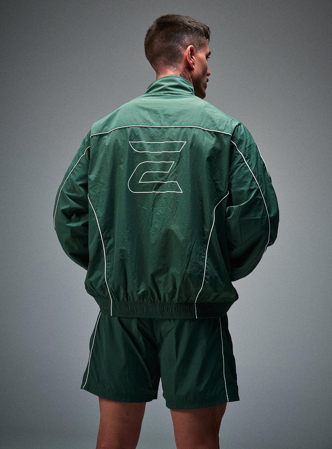 Stride Tracksuit Jacket - Field Green - Image 23