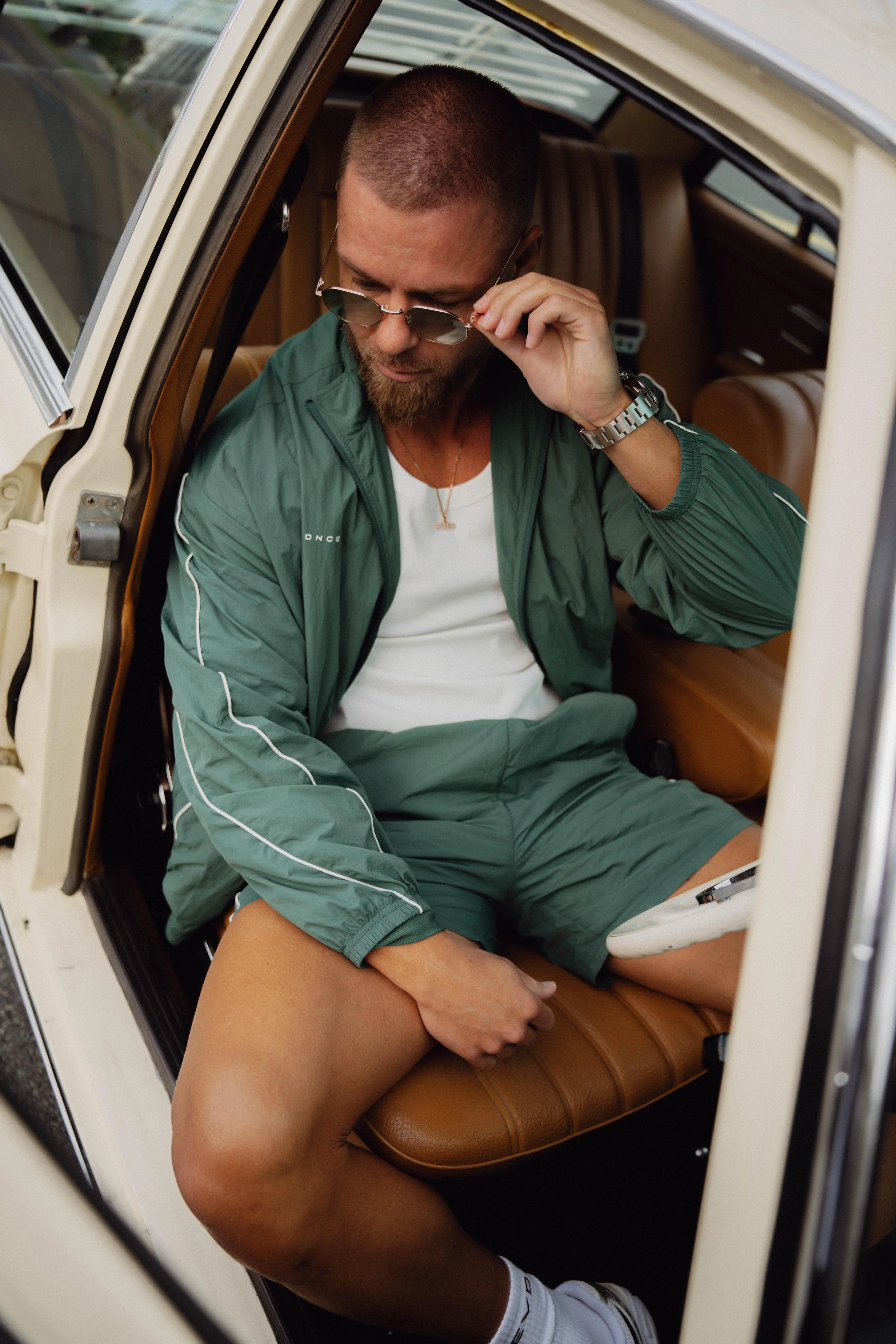 Stride Tracksuit Jacket - Field Green - Image 3