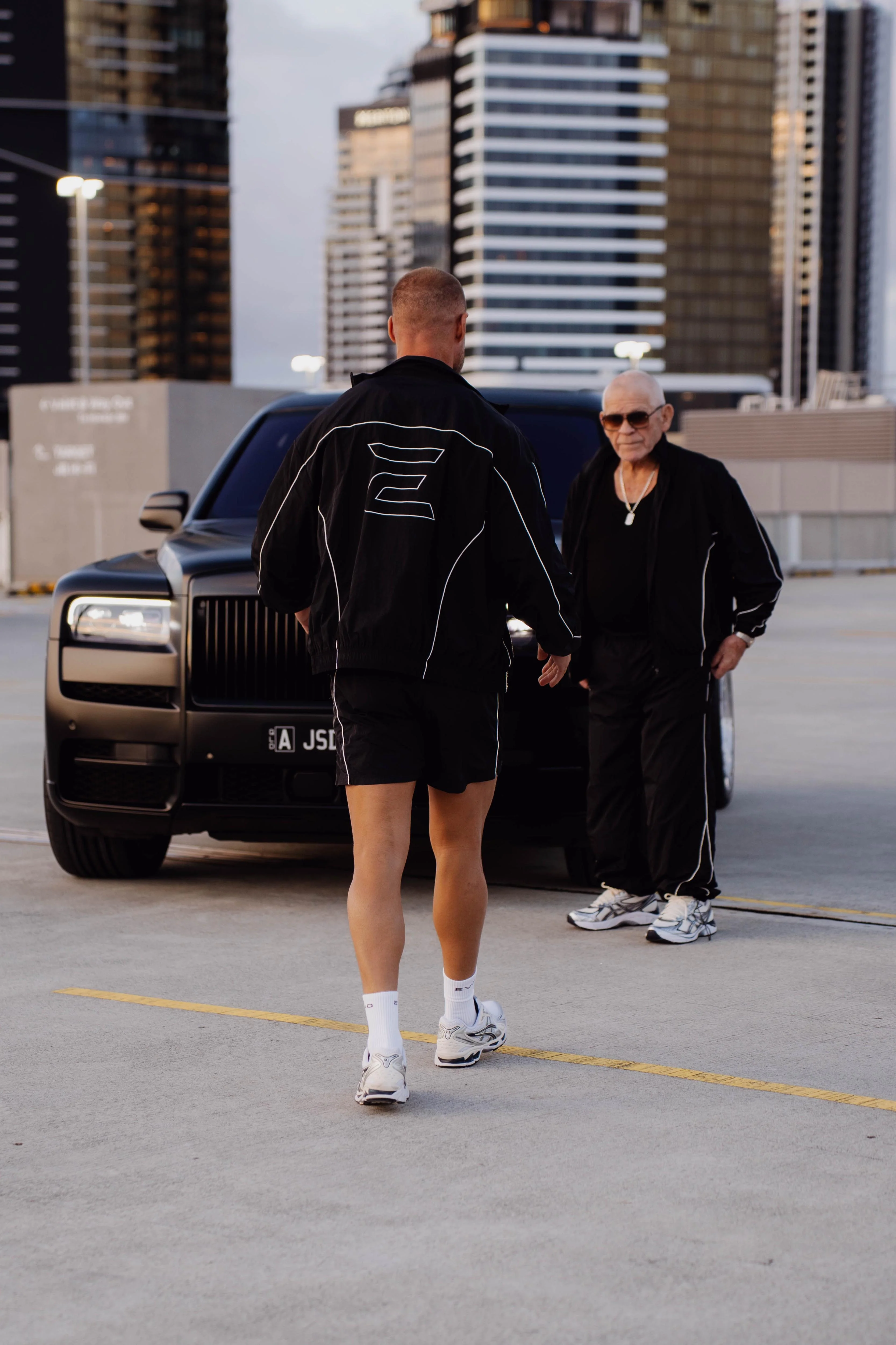 Stride Tracksuit Jacket - Jet Black