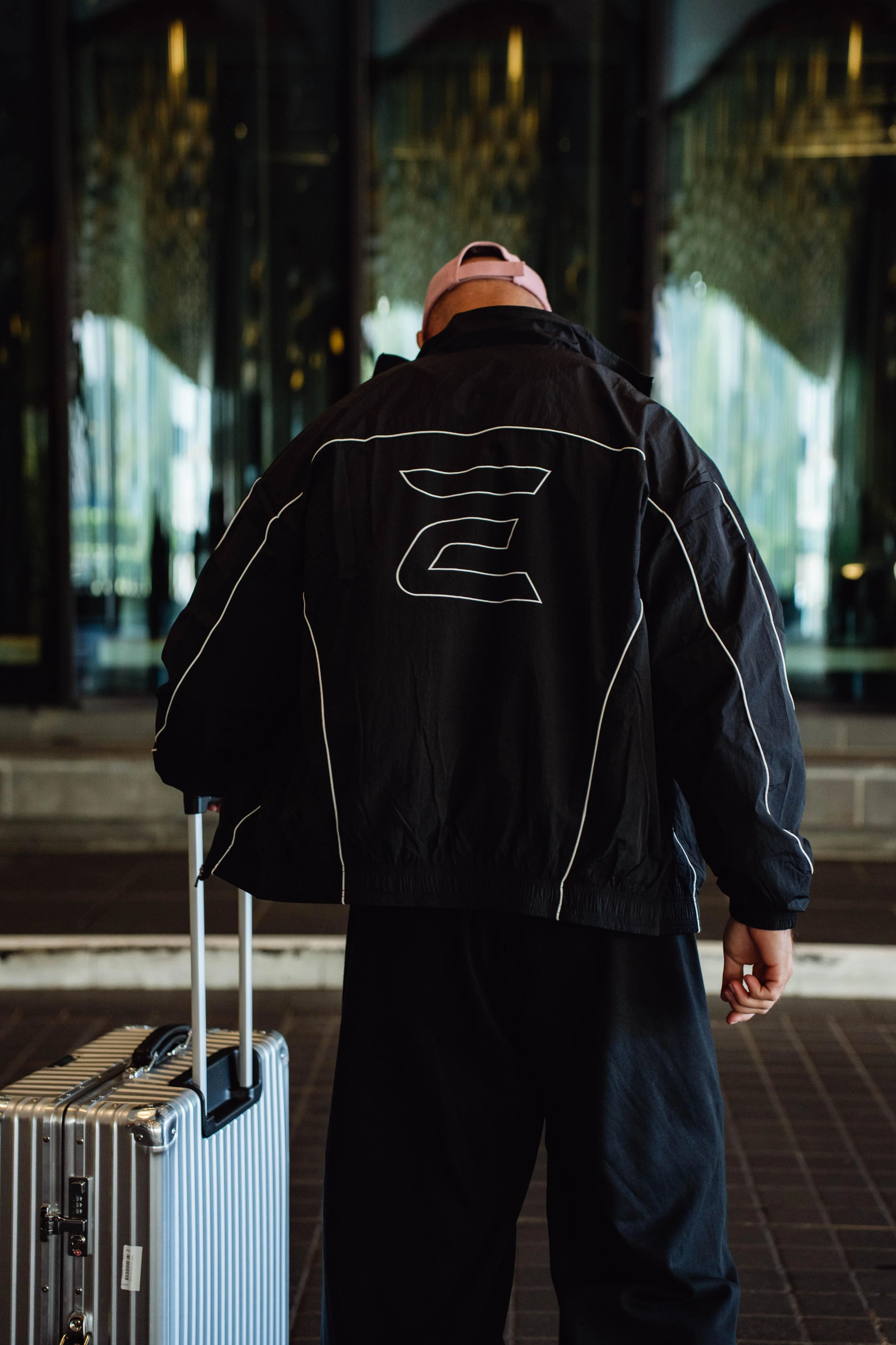 Stride Tracksuit Jacket - Jet Black - Image 10