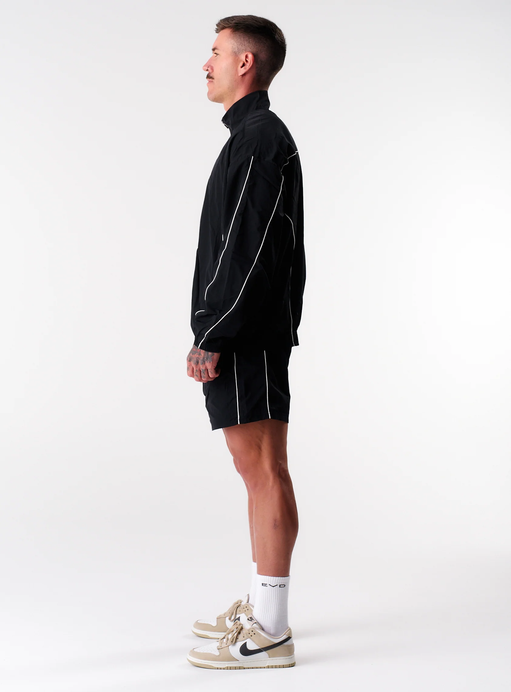 Stride Tracksuit Jacket - Jet Black - Image 17