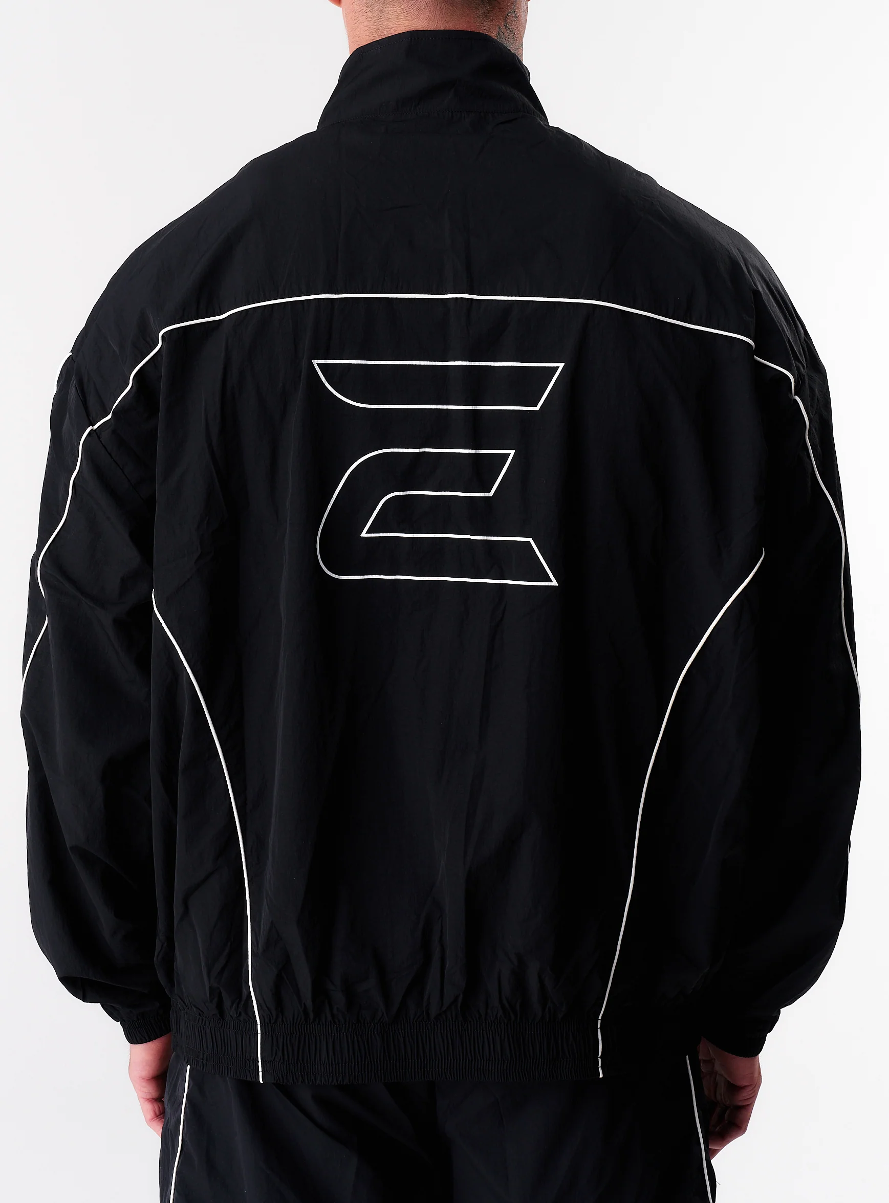 Stride Tracksuit Jacket - Jet Black - Image 18