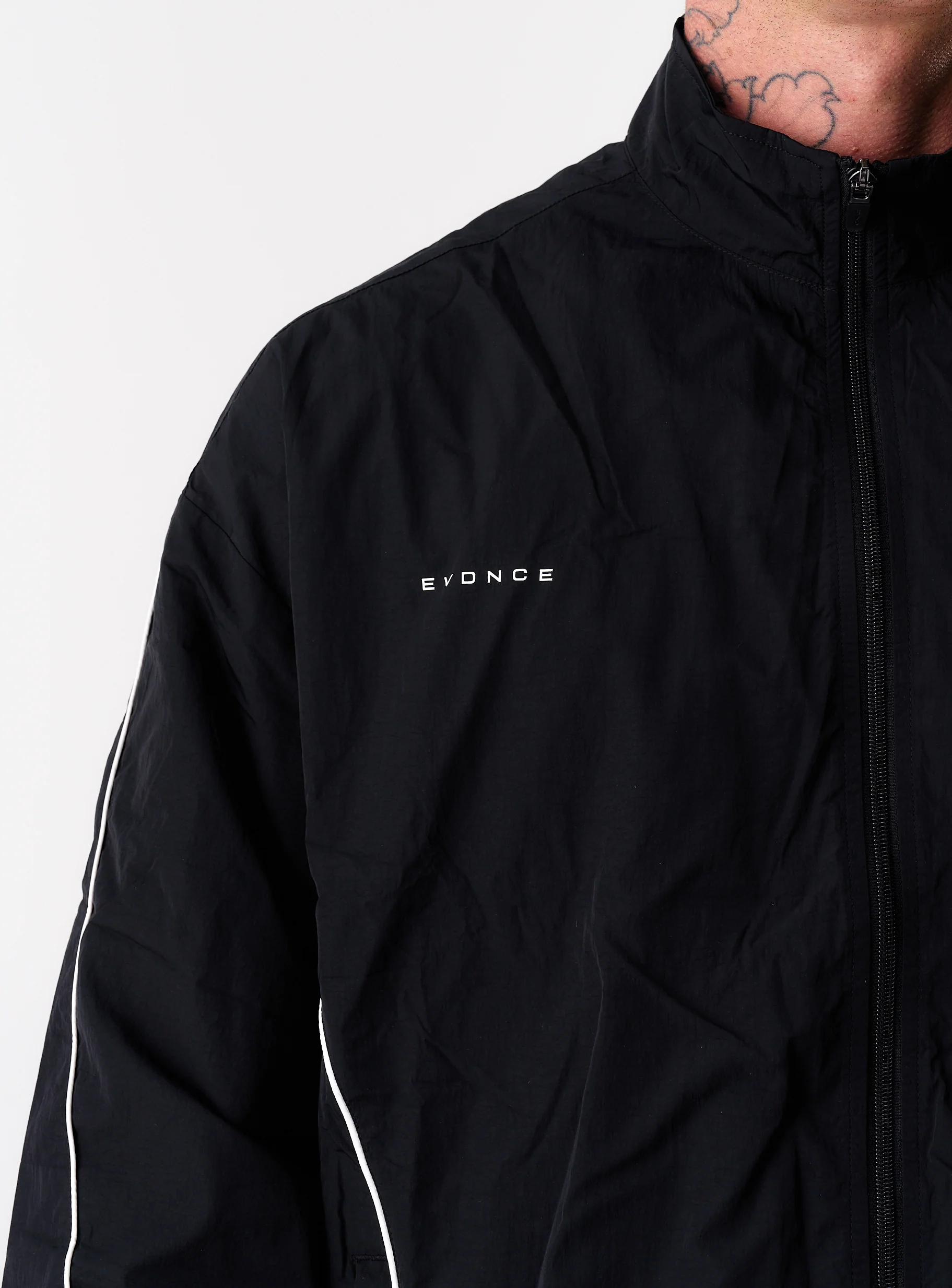 Stride Tracksuit Jacket - Jet Black - Image 20