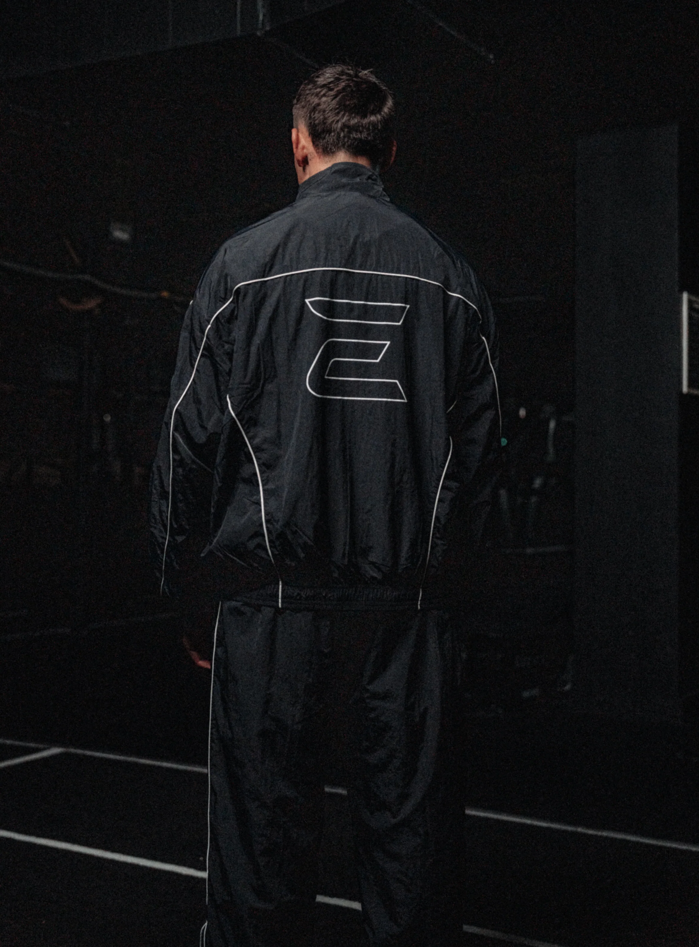 Stride Tracksuit Jacket - Jet Black - Image 23