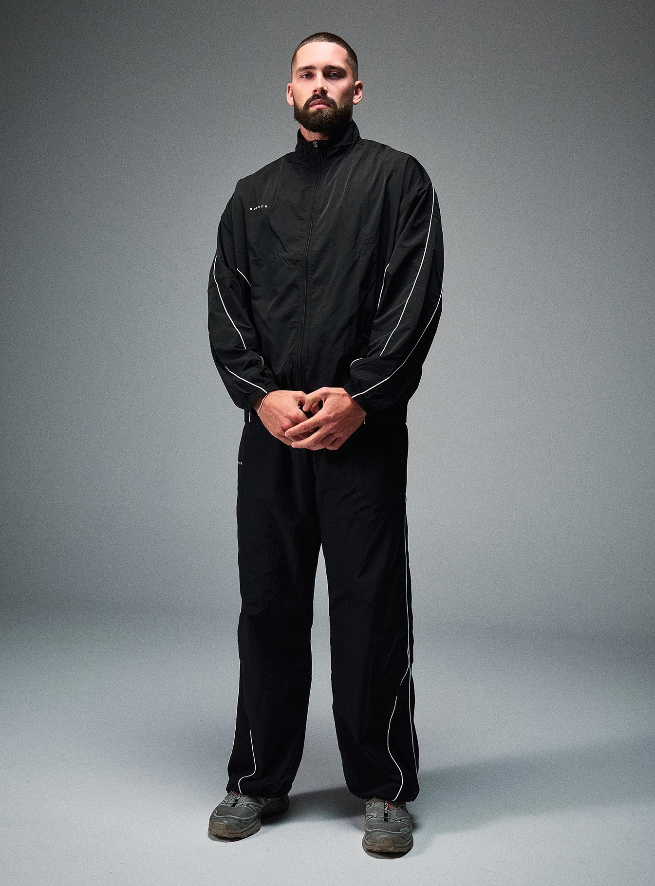 Stride Tracksuit Jacket - Jet Black - Image 24