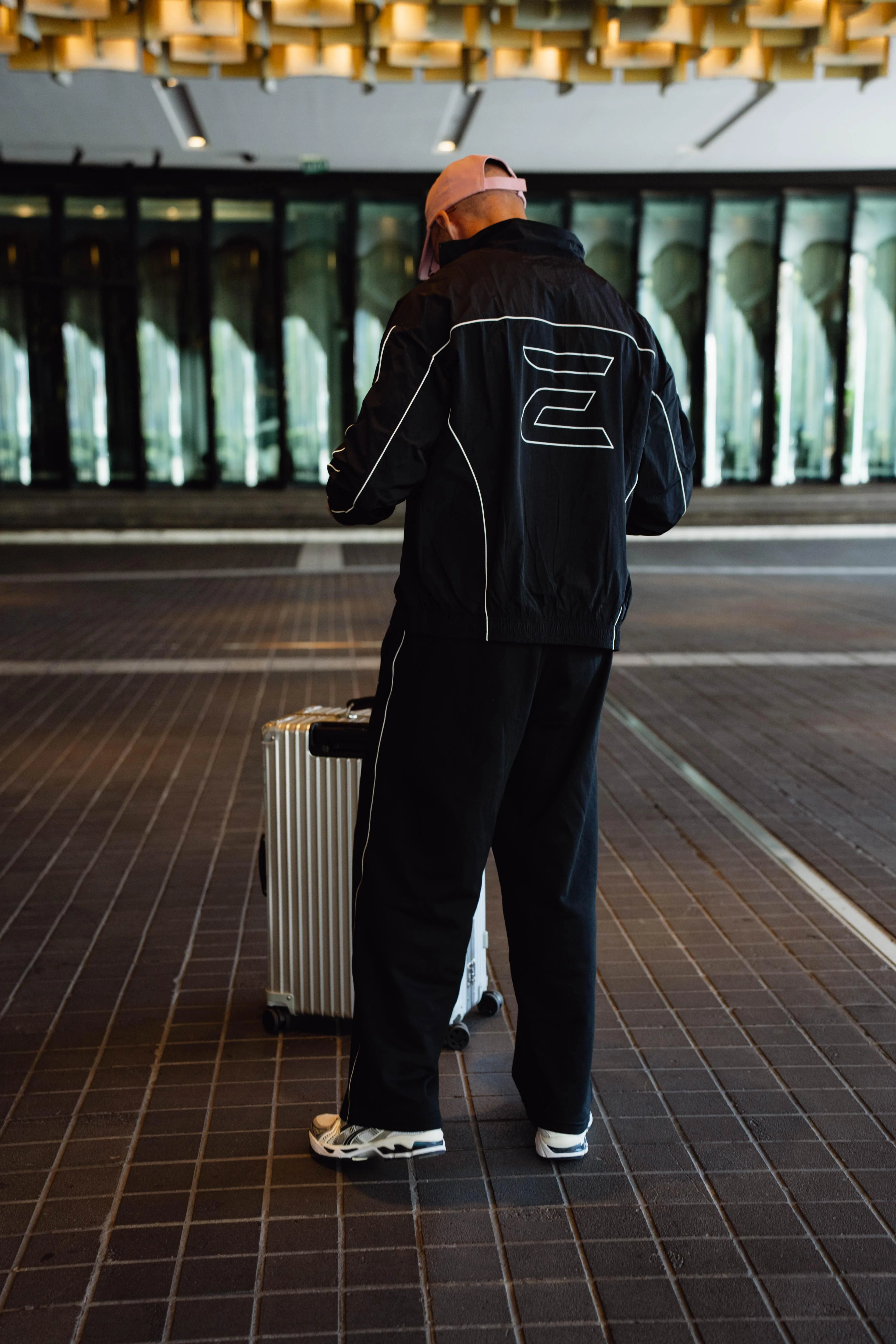 Stride Tracksuit Jacket - Jet Black - Image 4