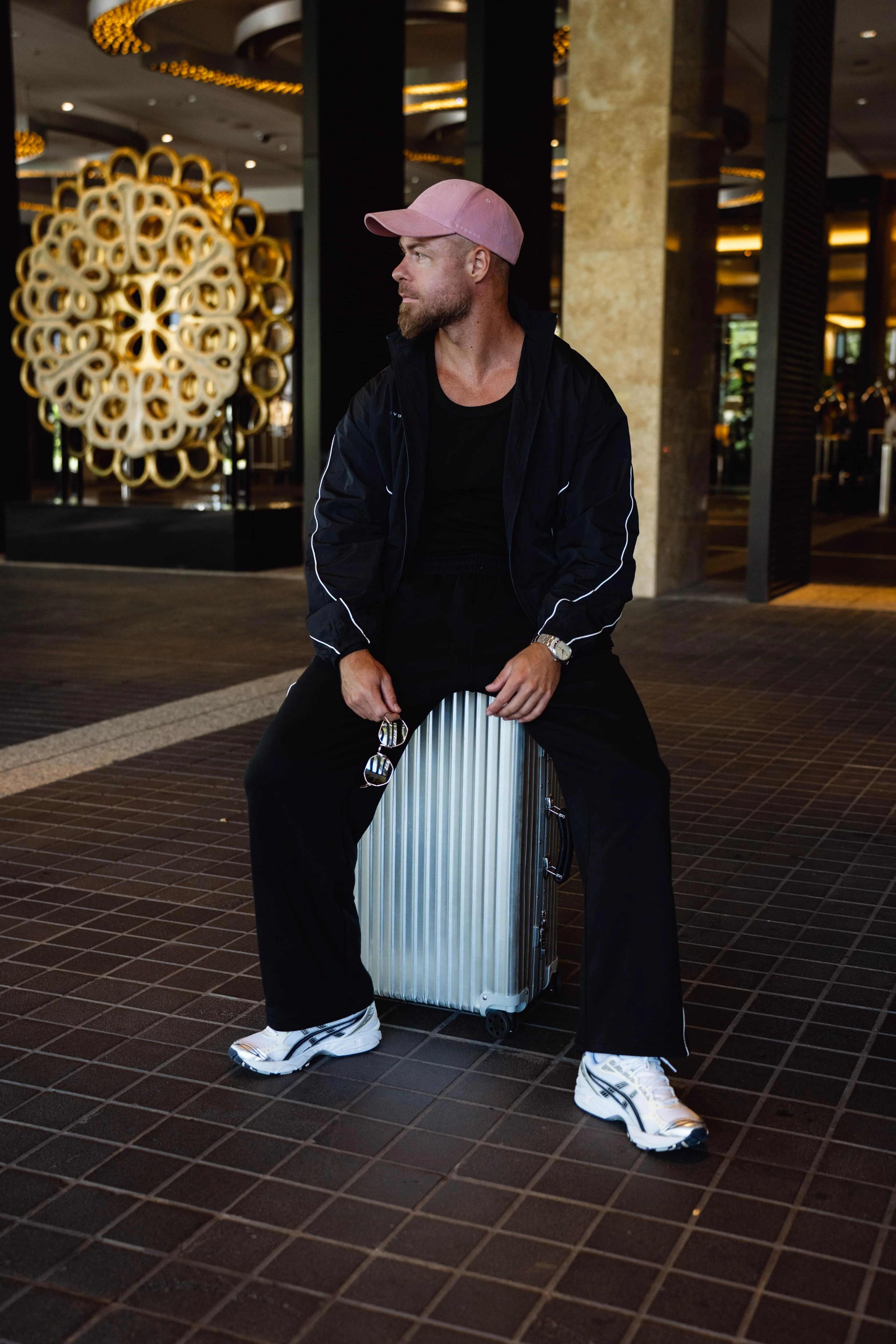Stride Tracksuit Jacket - Jet Black - Image 8