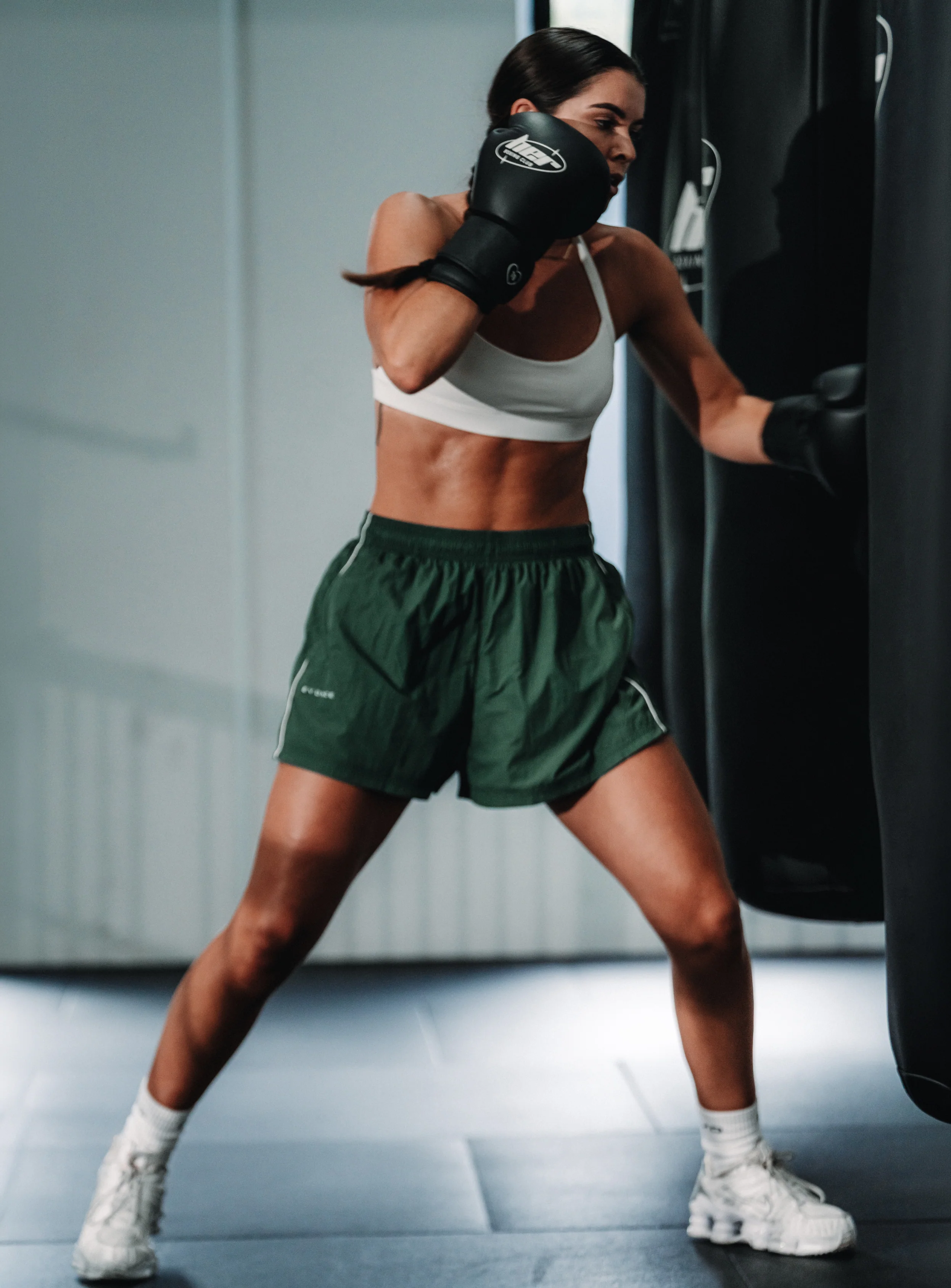 Women's Stride 3" Track Shorts - Field Green - Image 10