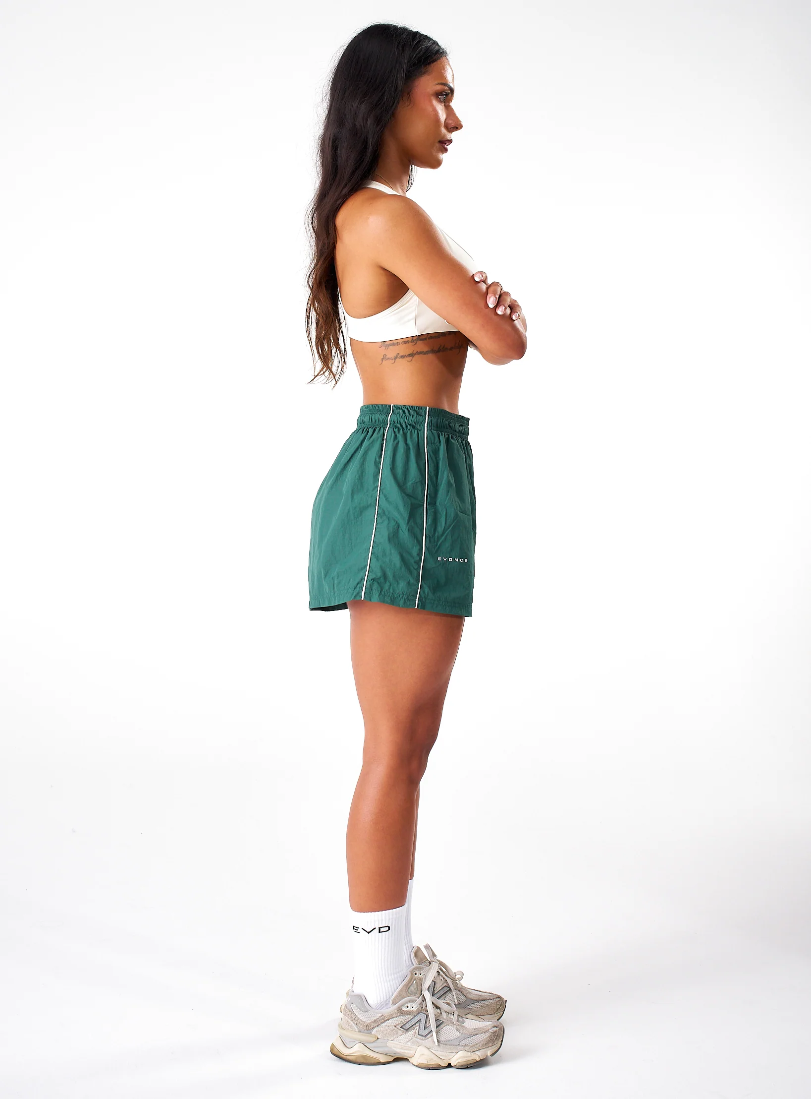 Women's Stride 3" Track Shorts - Field Green - Image 6