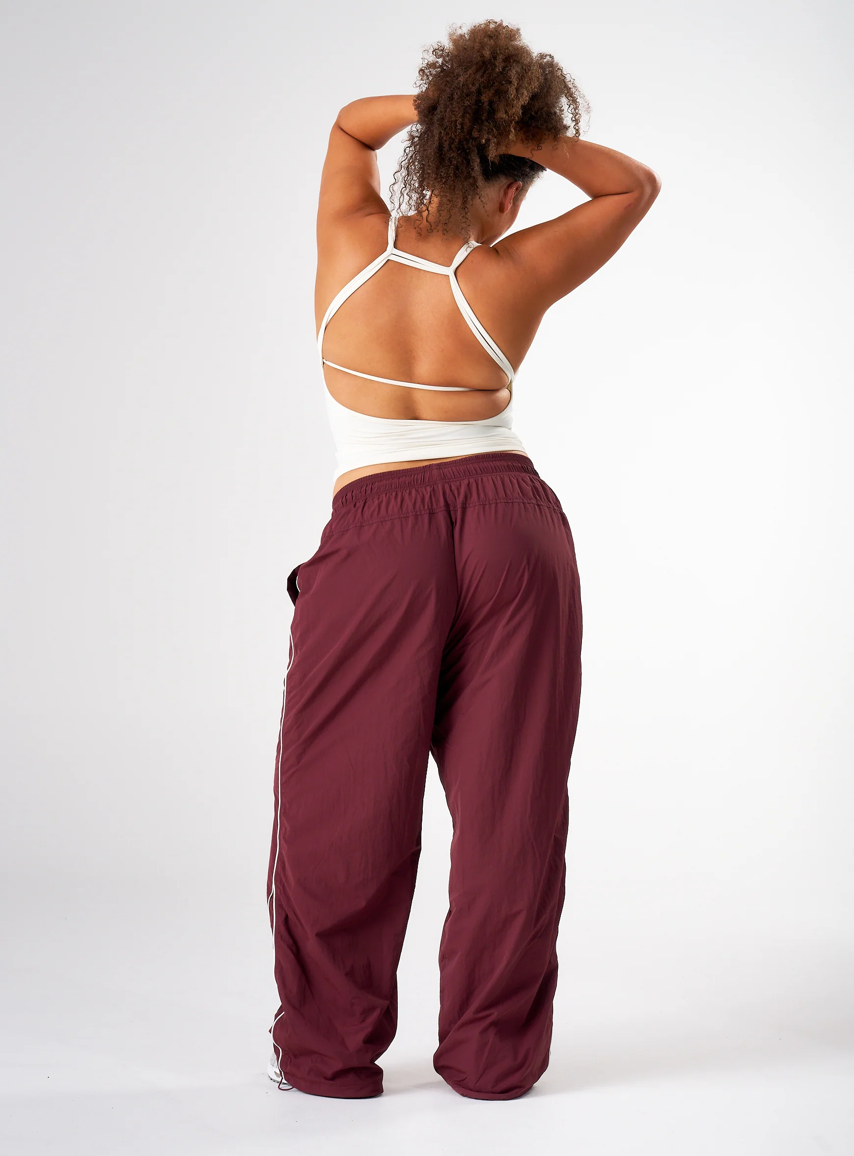 Stride Trackpants - Burgundy - Image 15
