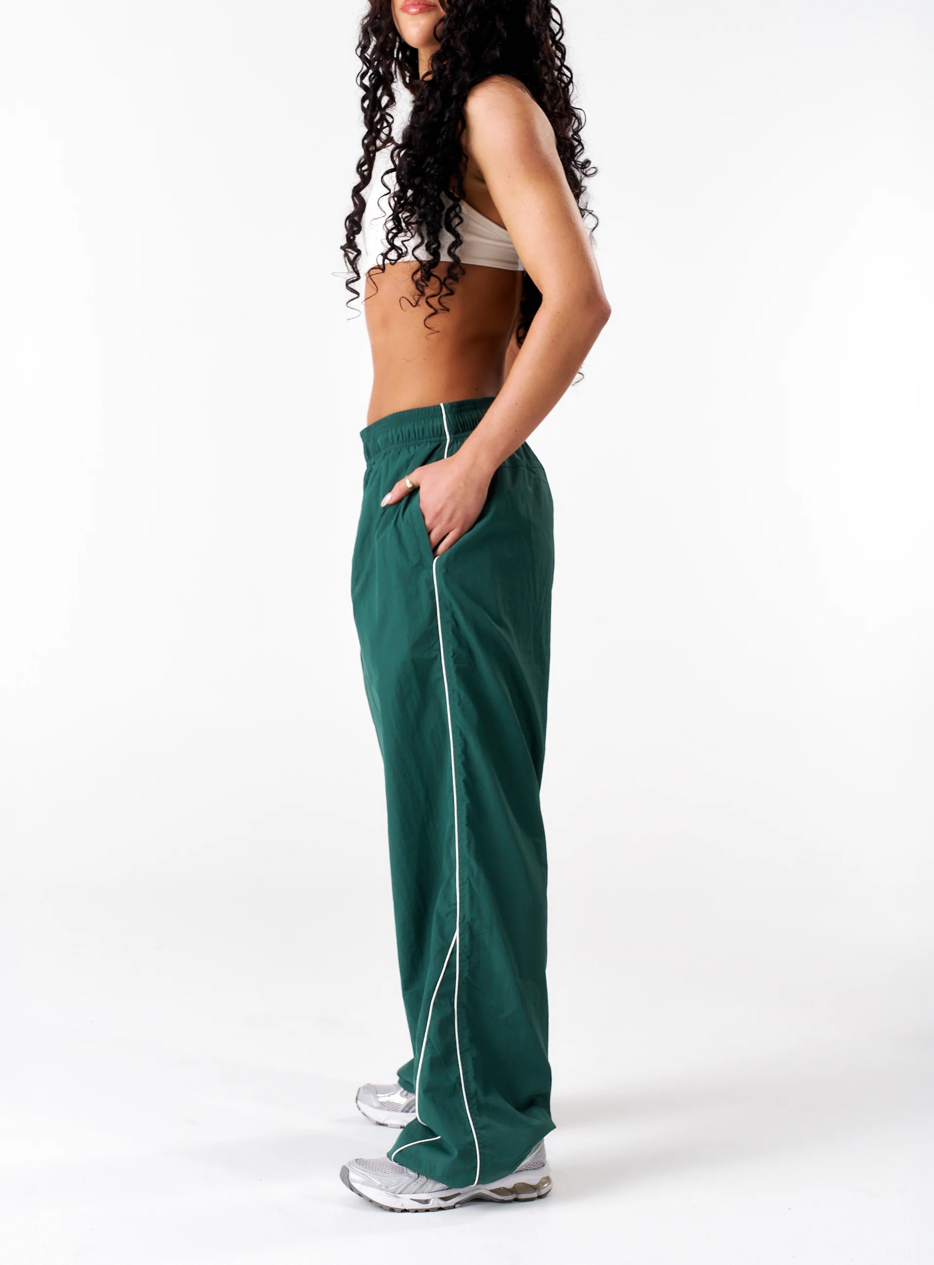 Women's Stride Trackpants - Field Green - Image 3