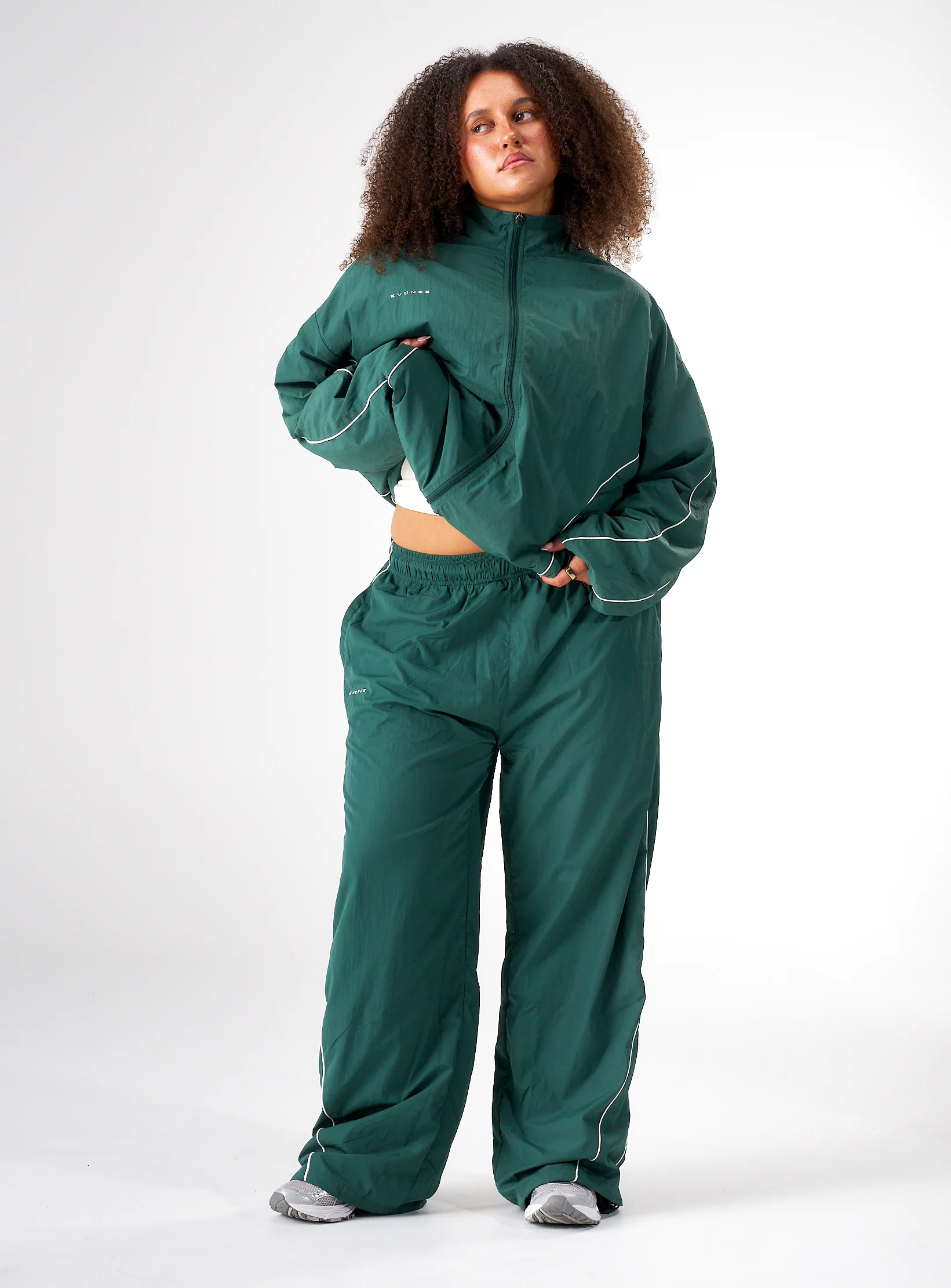 Women's Stride Trackpants - Field Green - Image 7